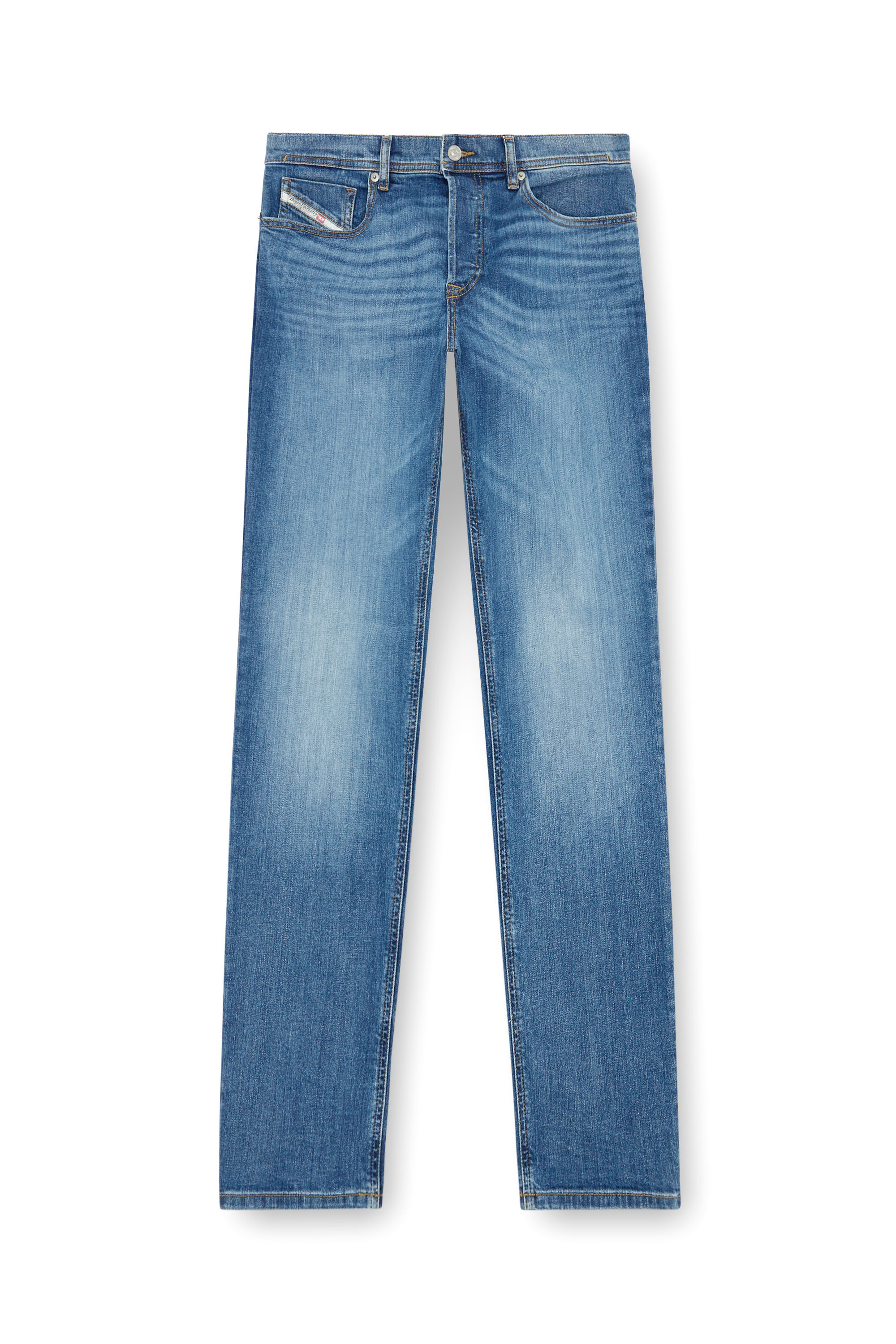 Diesel - Male's Regular Jeans 2023 D-Finitive 0KIAL, Light Blue - 3