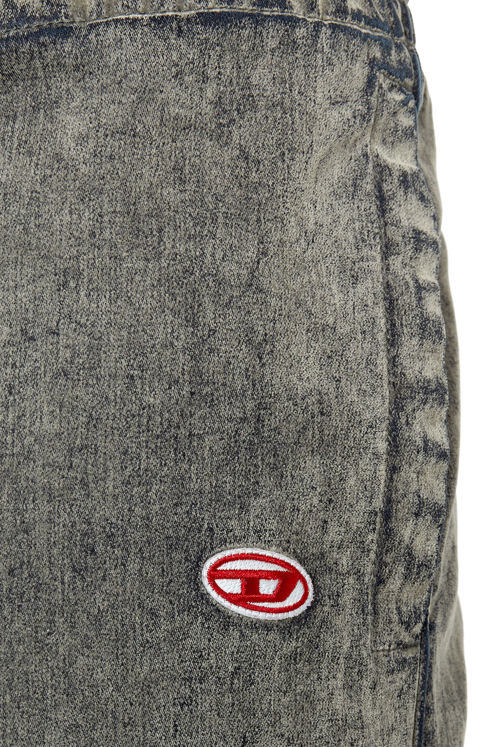 Diesel - D-Lab Track Denim 068CF Tapered, Gris Clair - Image 3