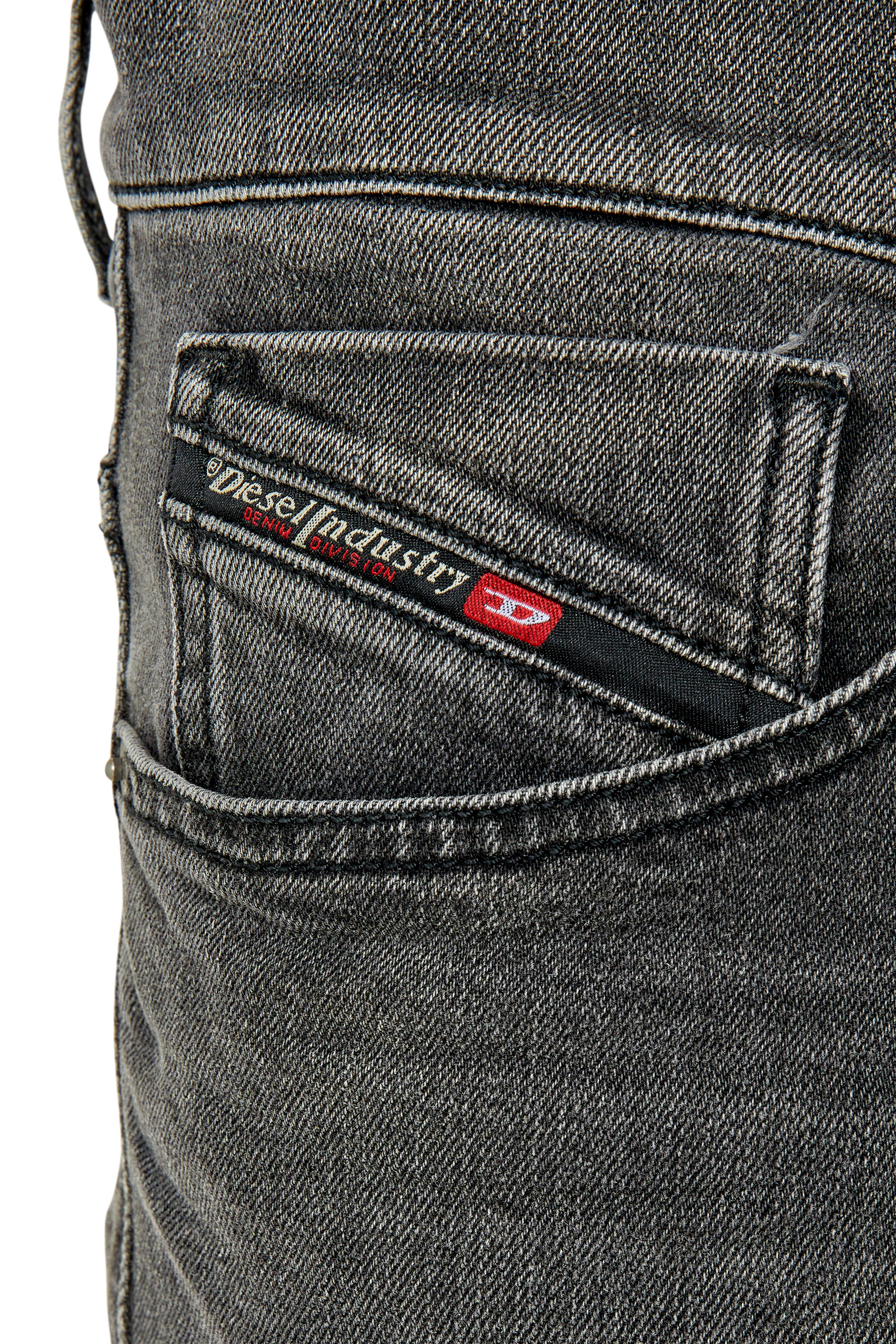 Diesel - Tapered Jeans 2006 D-Fining 09E94, Gris - Image 3