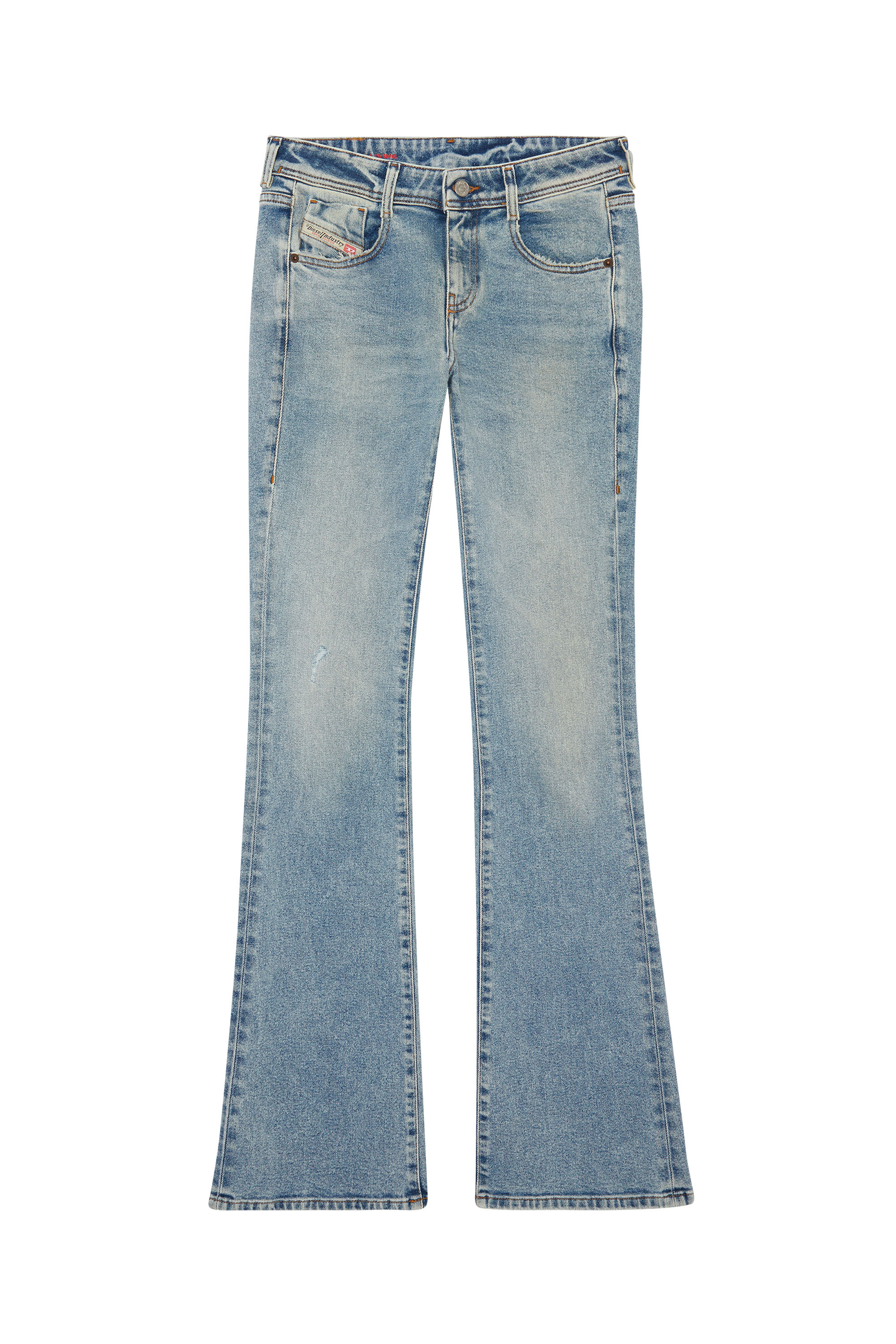 Diesel - 1969 D-Ebbey 09E86 Bootcut and Flare Jeans, Bleu Clair - Image 5