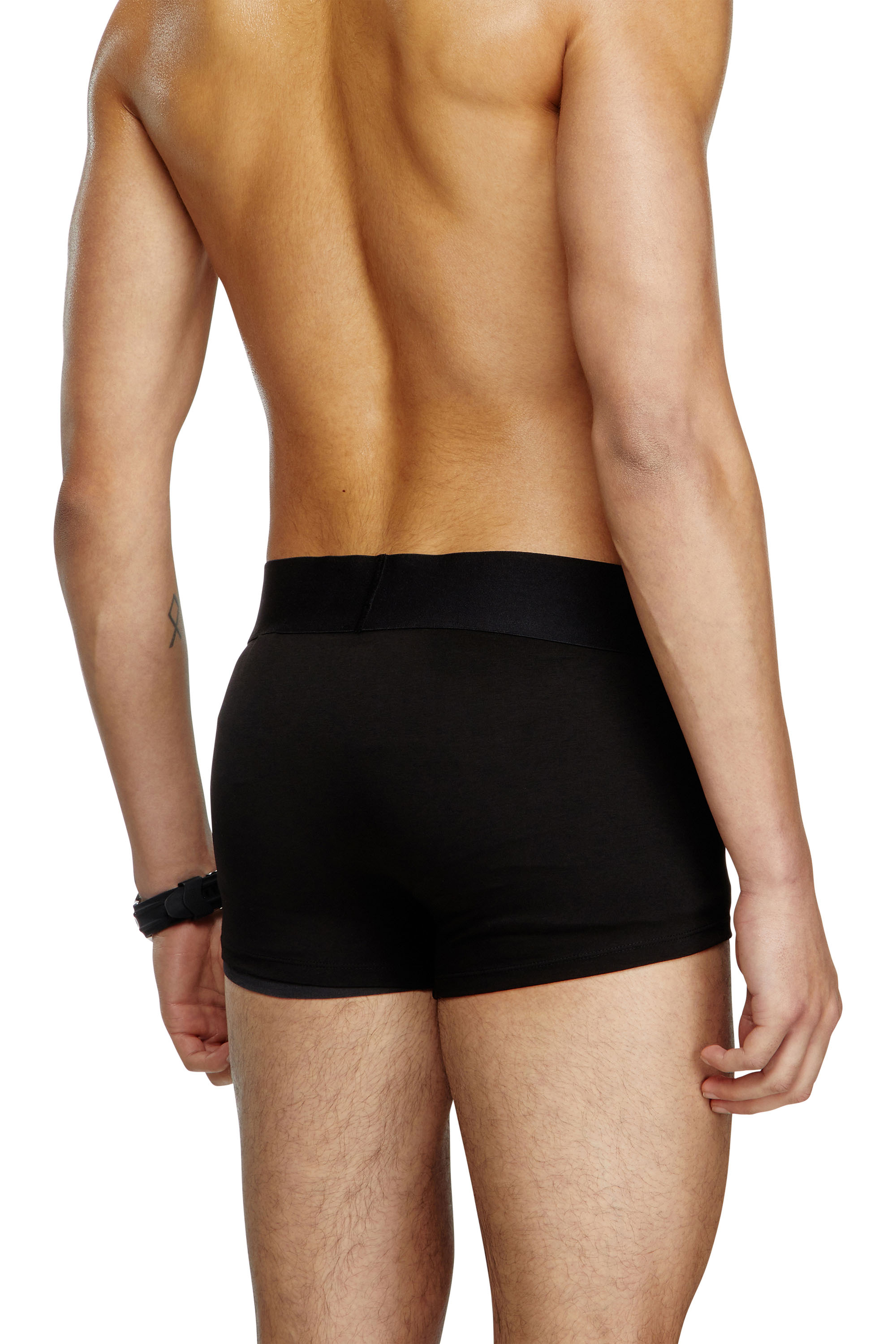 Diesel - UMBX-DAMIENTHREEPACK-5.5EL, Male's Three-pack boxer briefs in stretch cotton in Black - 4