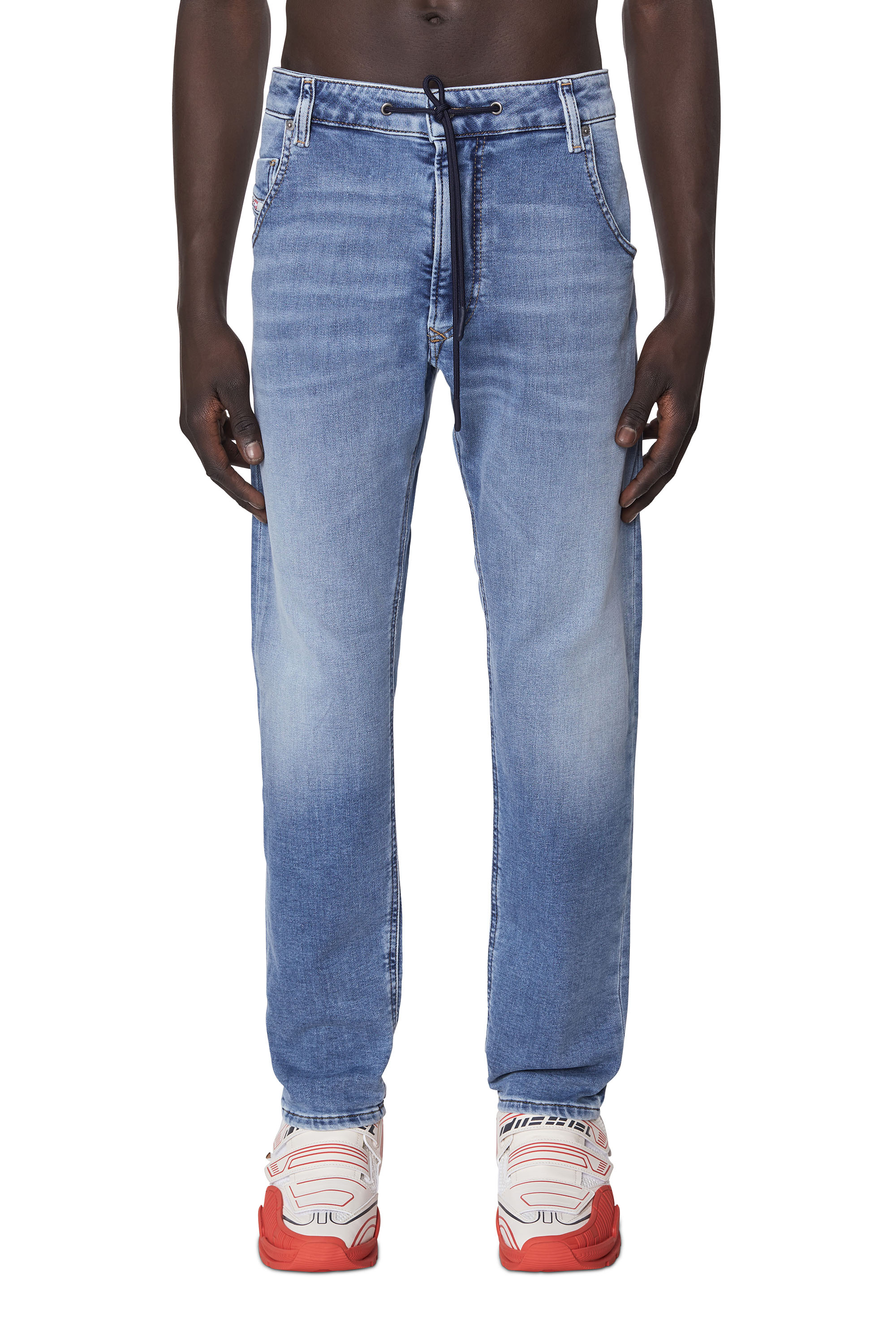 Diesel - Krooley JoggJeans® 069ZU Tapered, Light Blue - Image 1