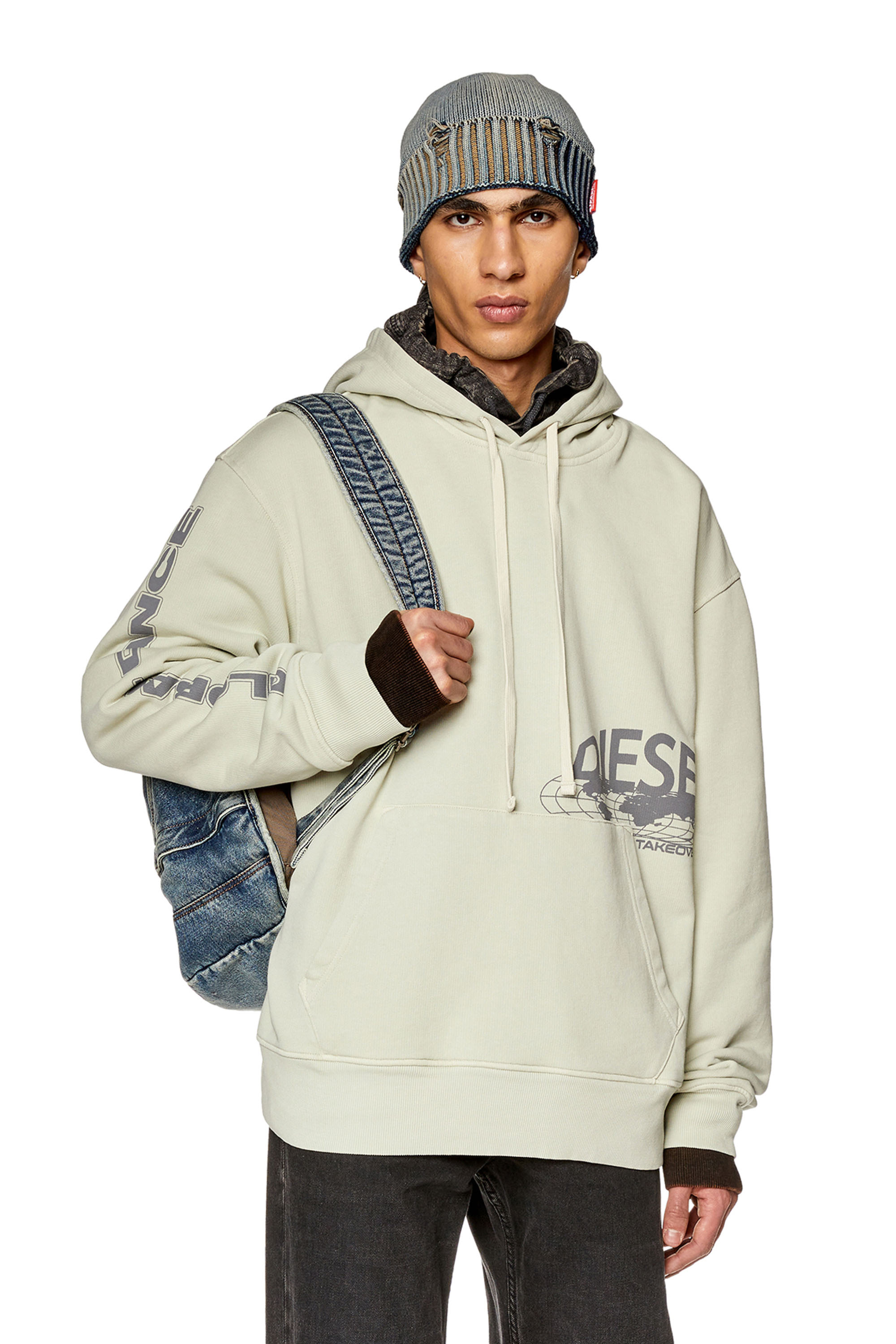 Diesel - S-MACS-HOOD-L1, Blanc - Image 1