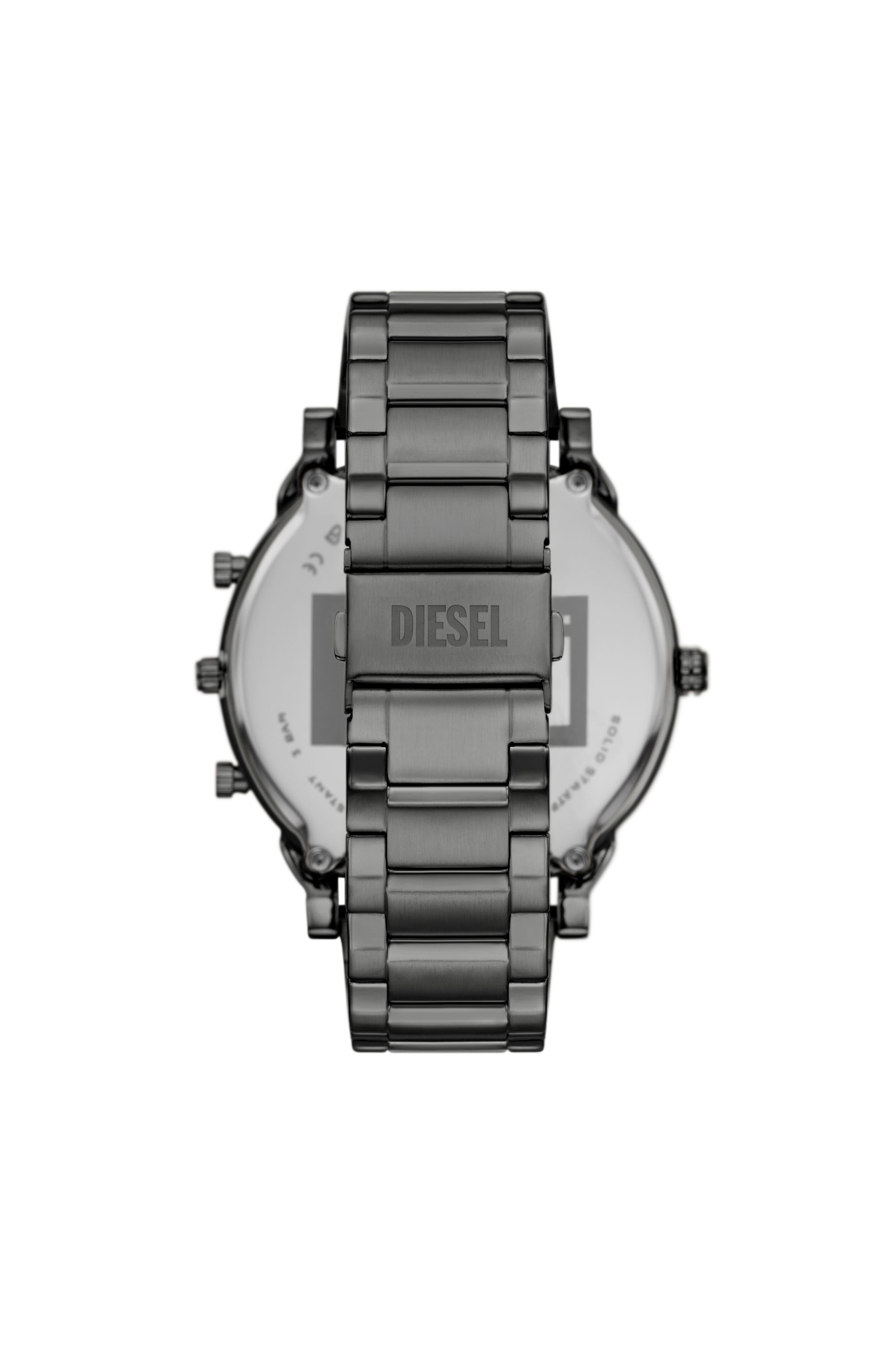 Diesel - DZ7488 WATCH, Male's Mr. Daddy Slim Multi-Movement Stainless Steel Watch in Dark Grey - 2
