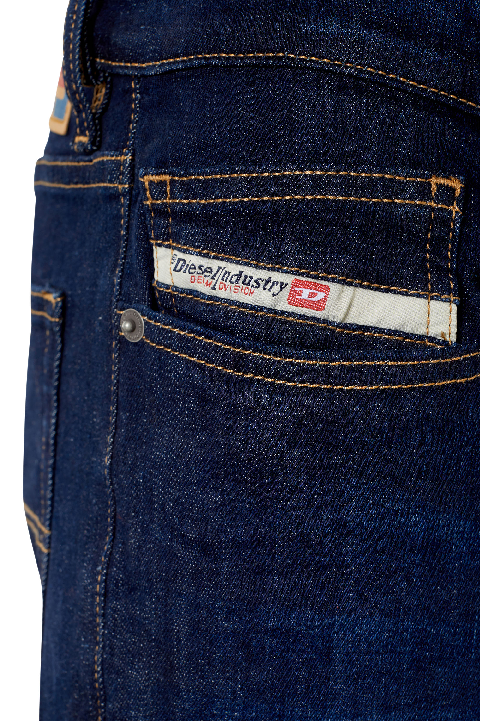 Diesel - D-Luster 0IHAQ Slim Jeans, Bleu Foncé - Image 5