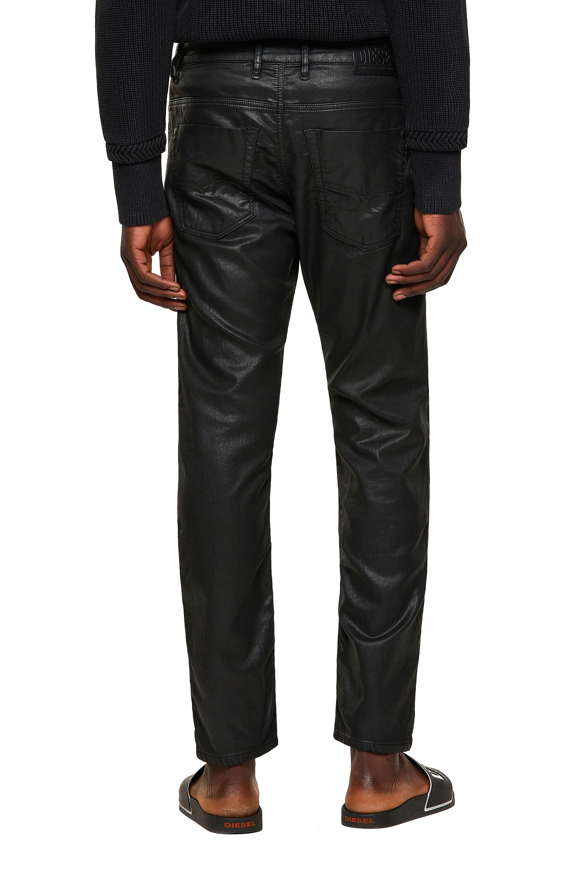 Diesel - Krooley JoggJeans® 0849R Tapered, Black/Dark Grey - Image 2
