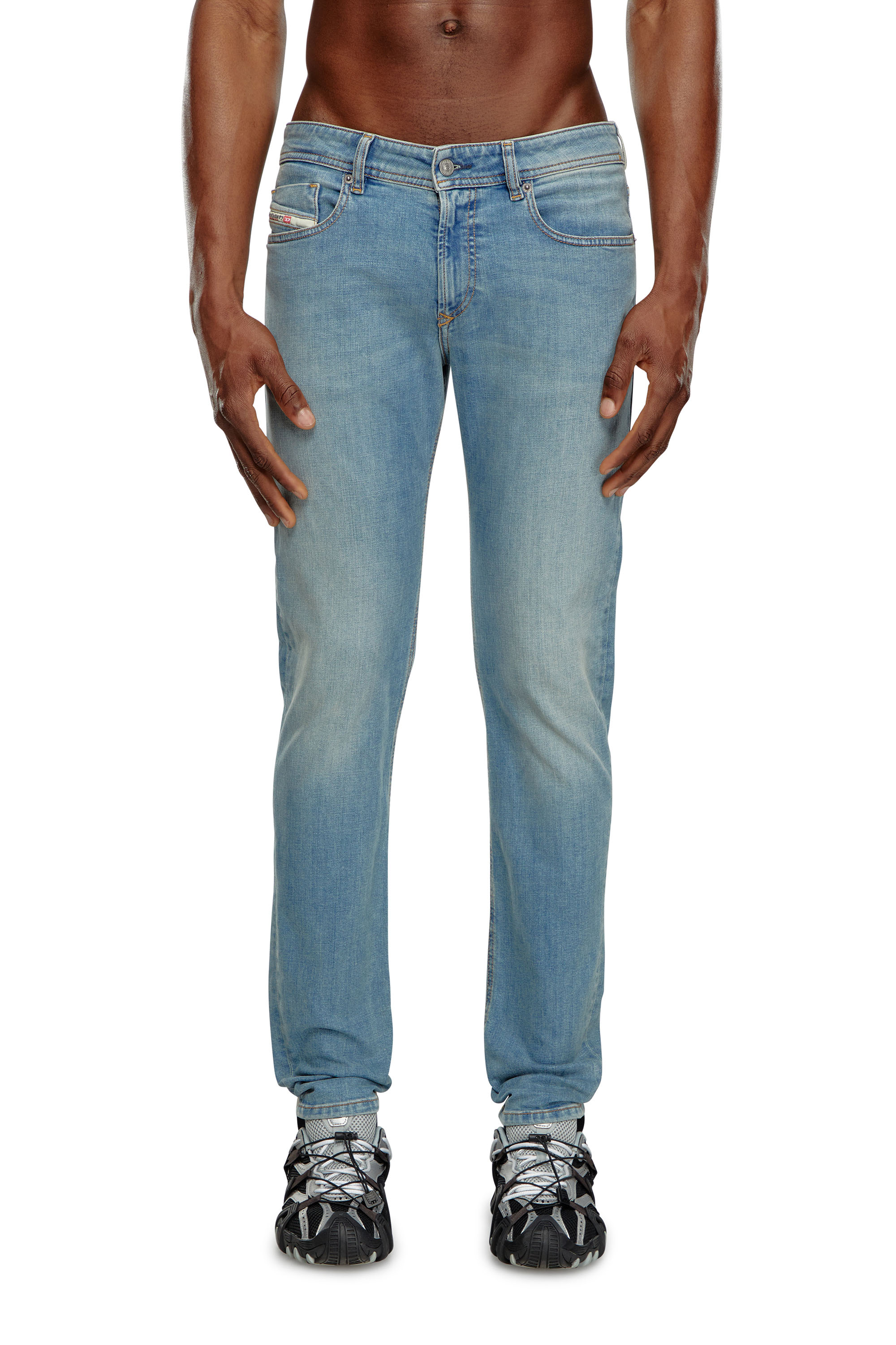 Diesel - Skinny Jeans 1979 Sleenker 09J16, Bleu Clair - Image 1
