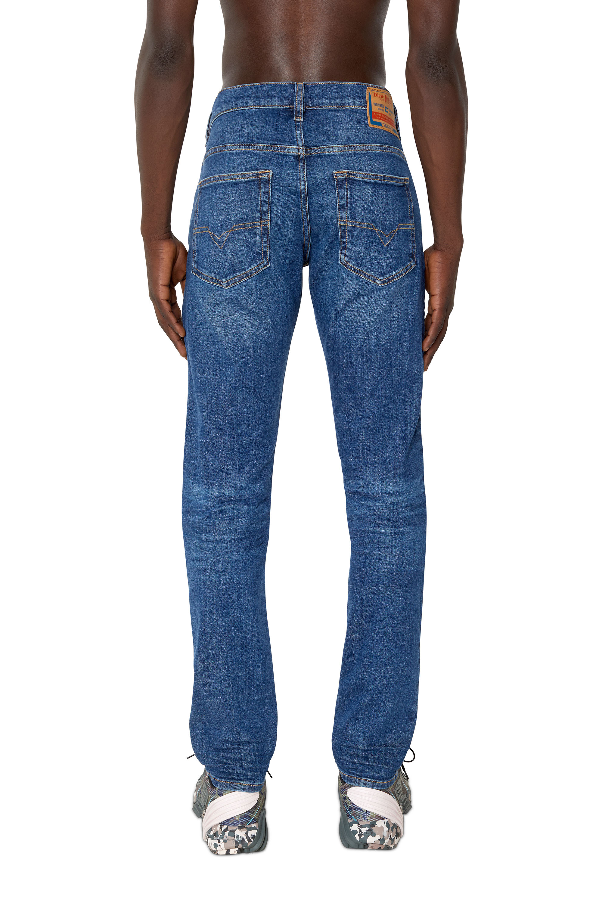 Diesel - D-Luster 0IHAR Slim Jeans, Bleu Foncé - Image 3