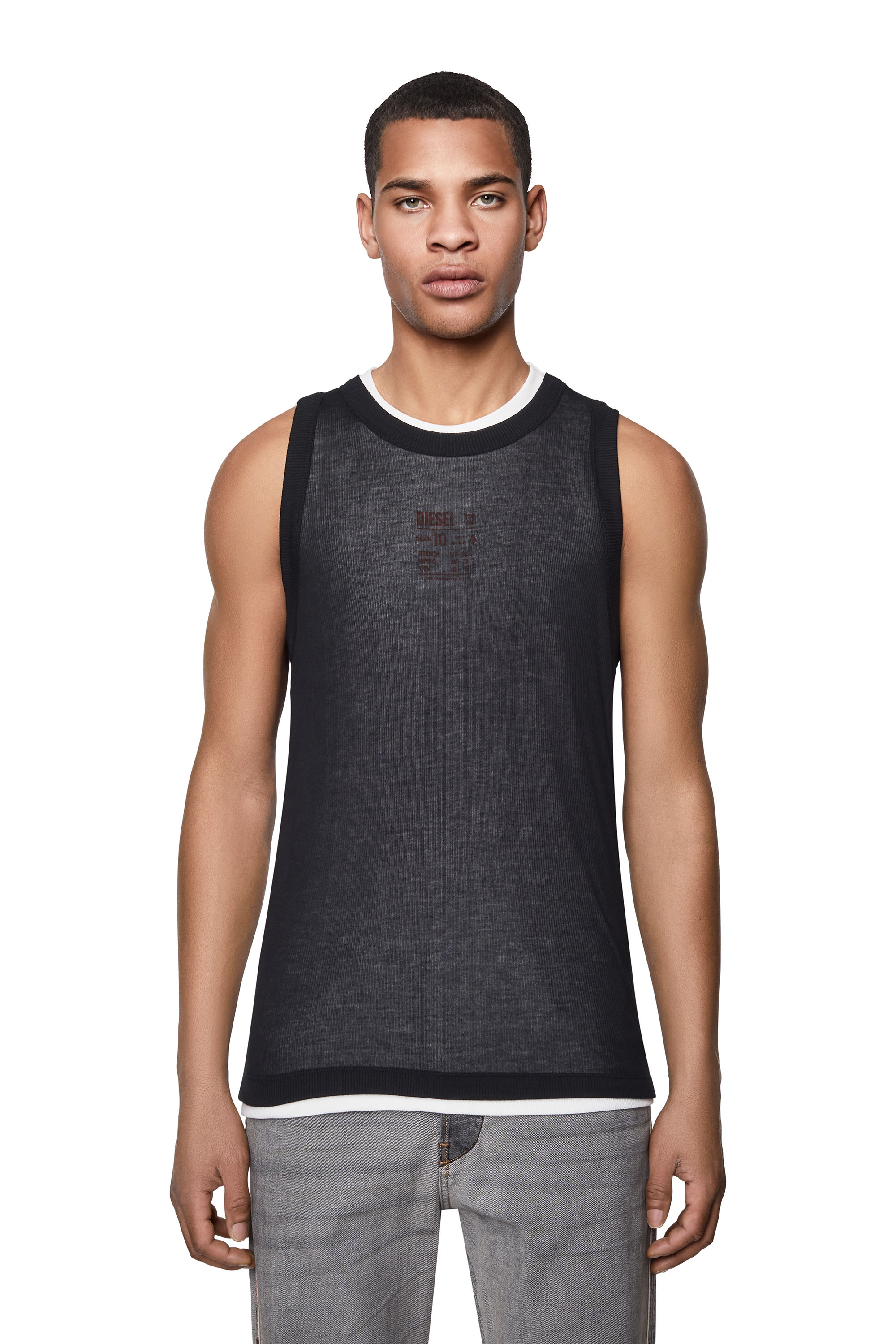 Mens Clothing T-shirts Sleeveless t-shirts Weekday Karl Jersey Vest in Black for Men 