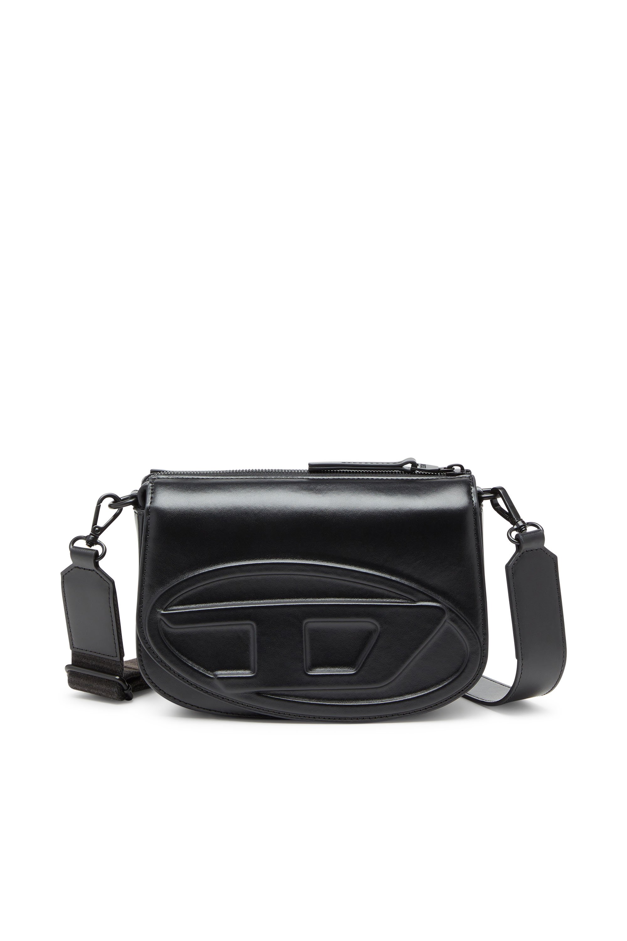 Diesel - 1DR CAMERA BAG, Sac Camera en cuir premium Mixte in Noir - 1