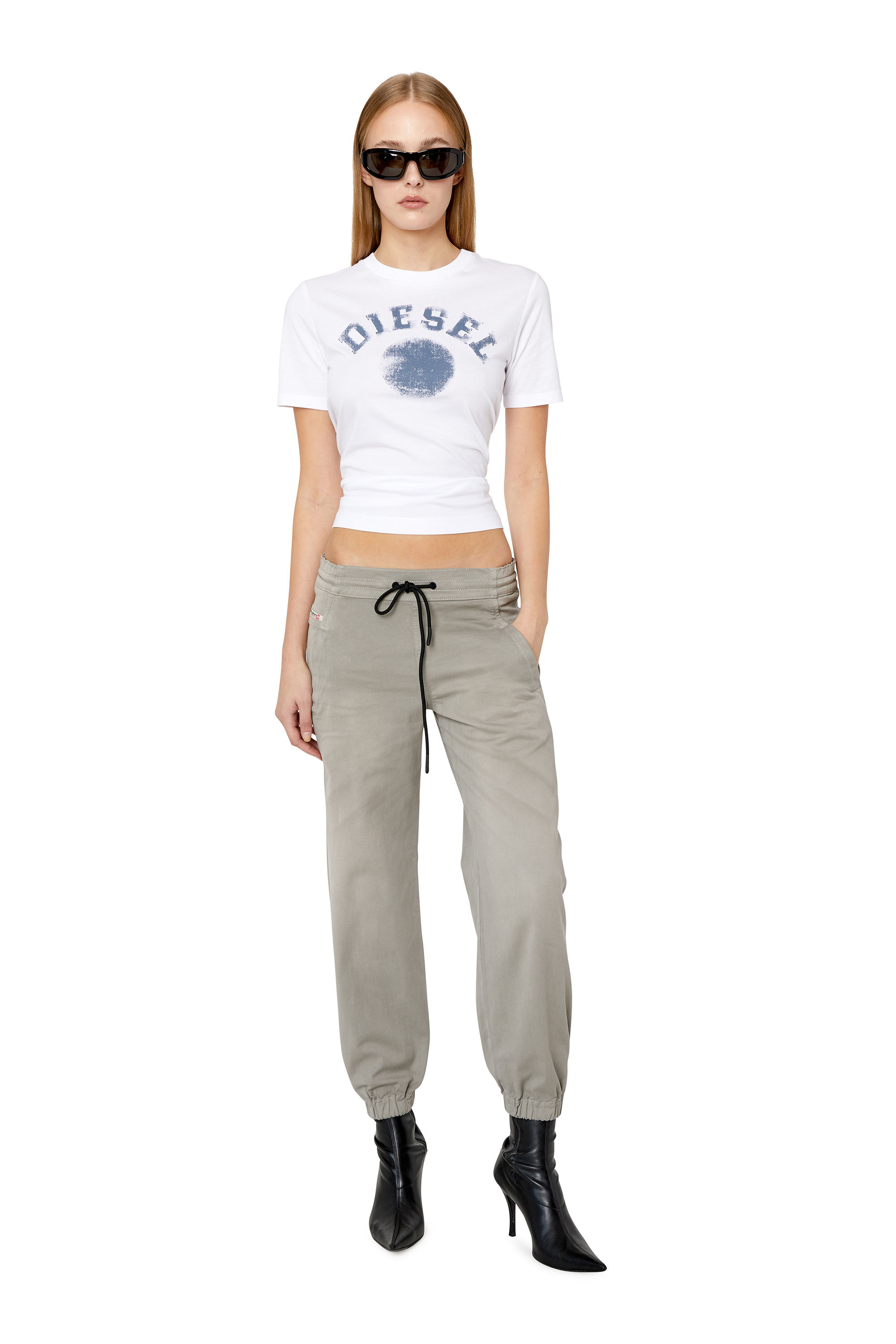 Diesel - Krailey JoggJeans® 0670M Boyfriend, Gris - Image 5