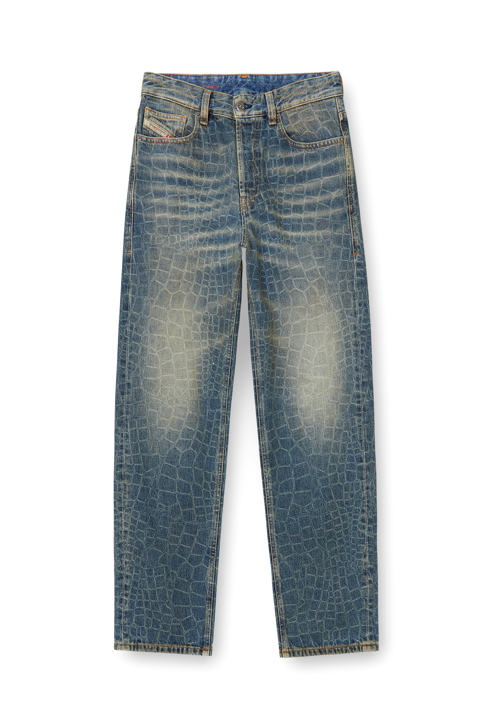 Diesel - Female's Regular Jeans 1988 D-Ark 007BU, Dark Blue - 3