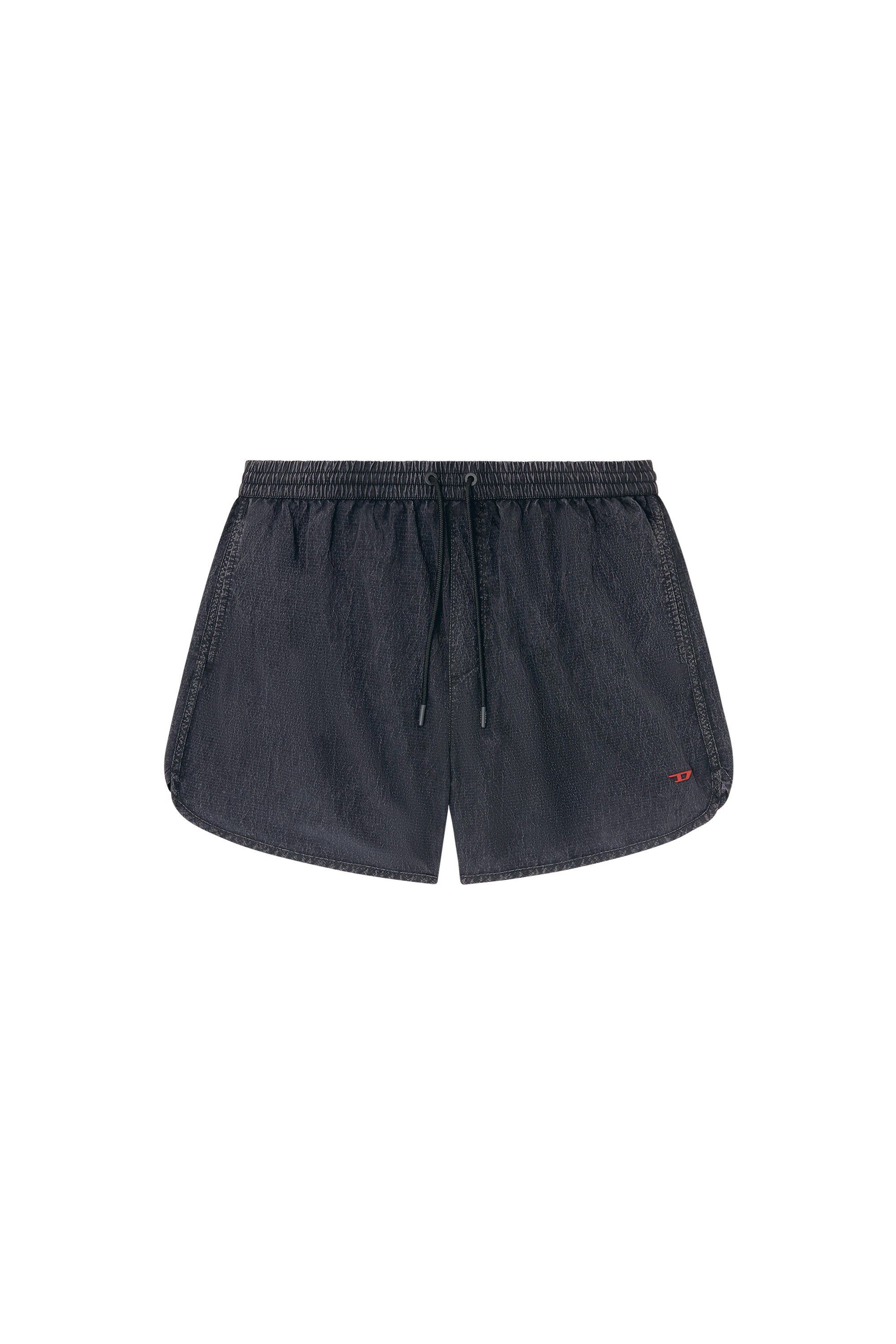 Diesel - JIMMIE-38-D-POP, Short de bain mi-long en tissu indéchirable traité Homme in Noir - 4