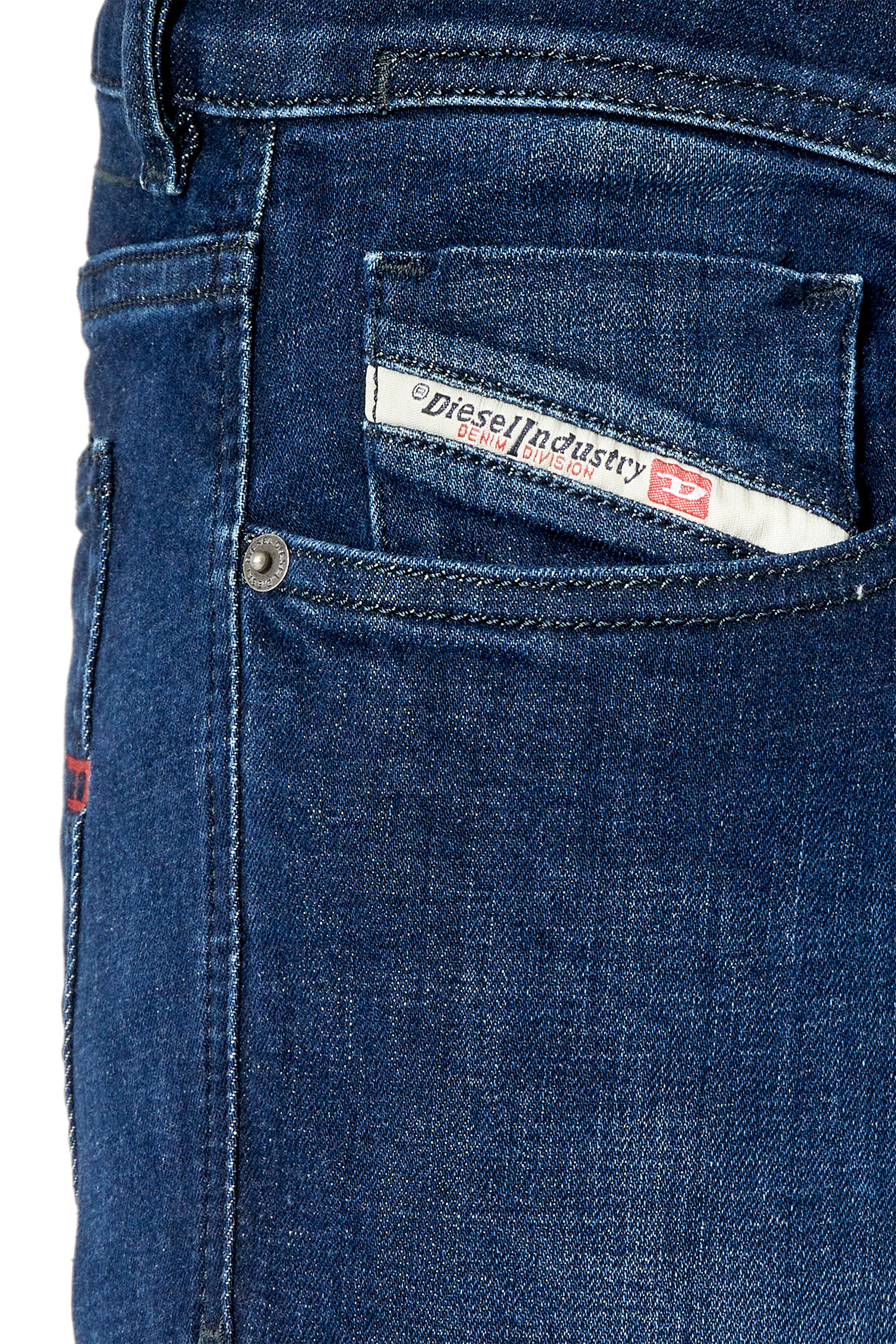 Diesel - Skinny Jeans 1979 Sleenker 09E96, Bleu Foncé - Image 4