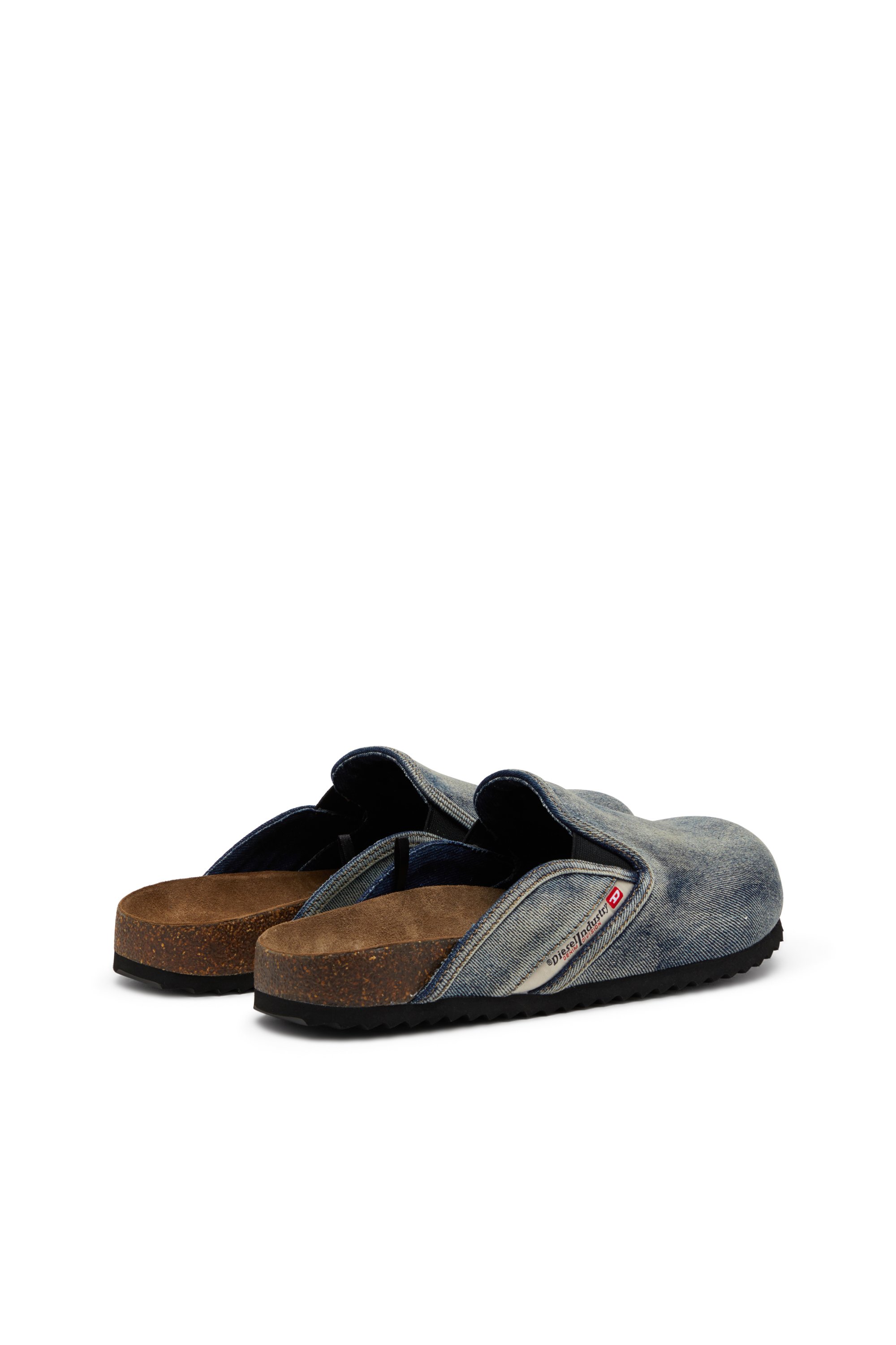 Diesel - D-WOODSTOCK SLIP-ON, Mules en denim Homme in Bleu - 3