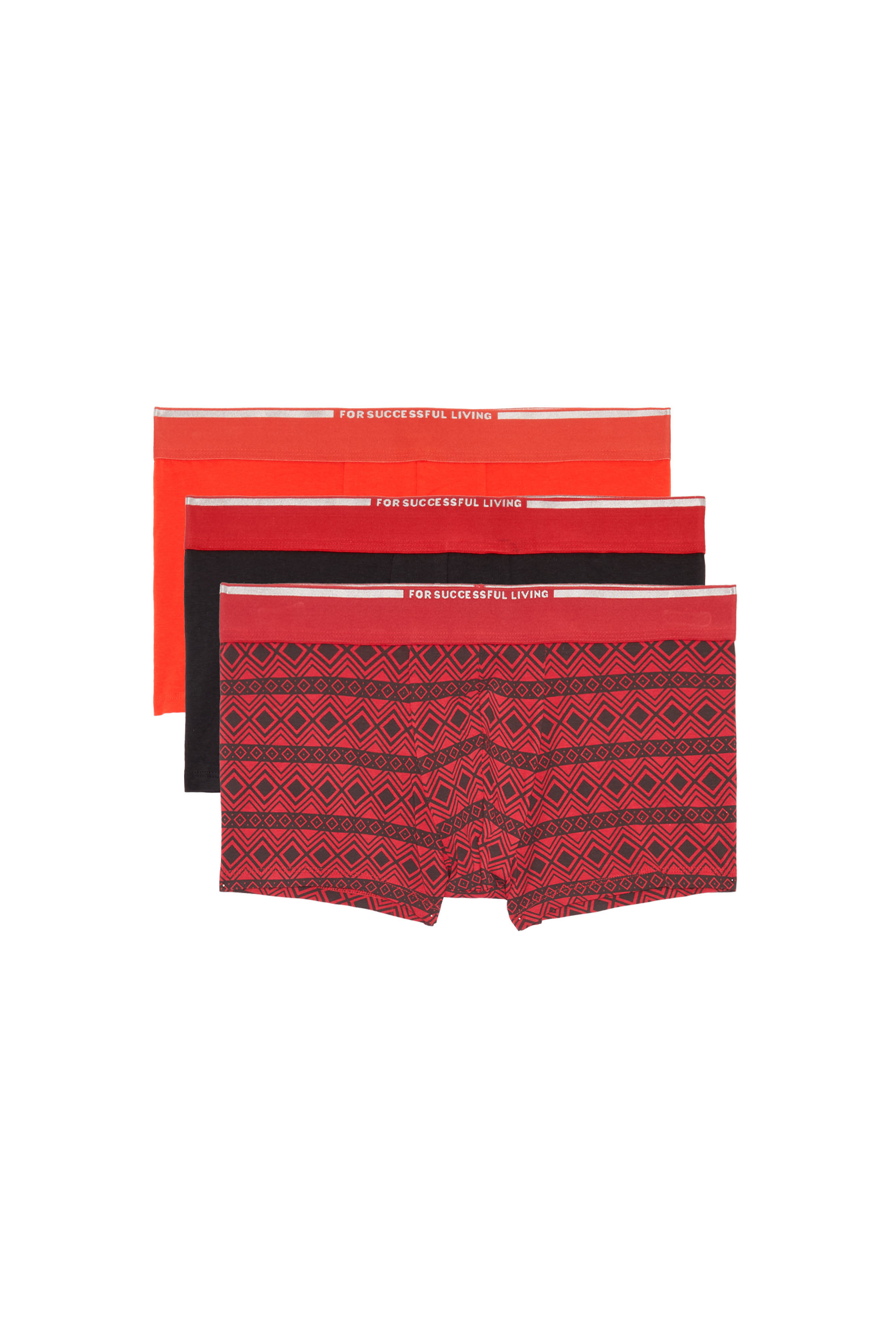 UMBX-DAMIENTHREEPACK, Red - Trunks