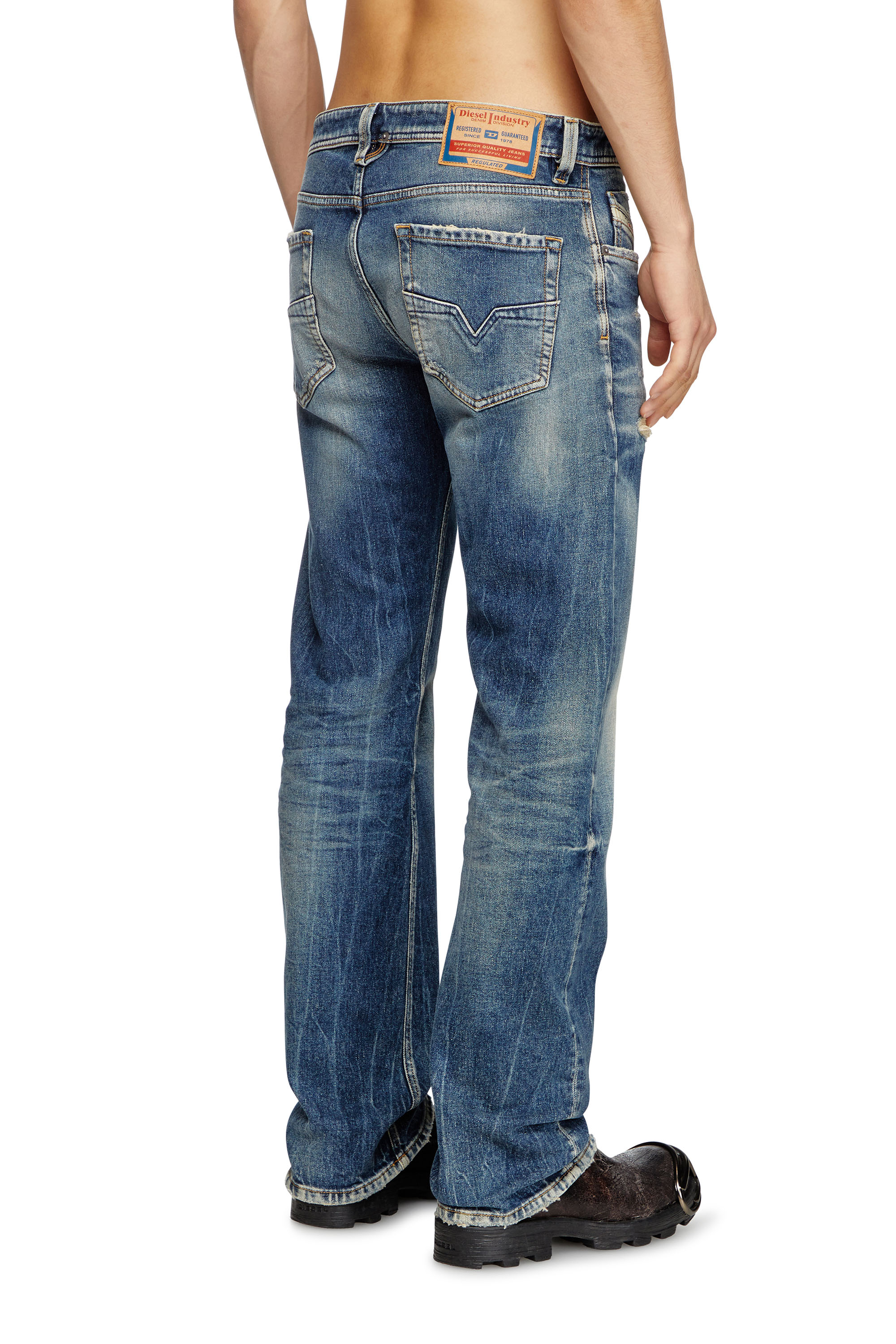 Diesel - Male's Regular Jeans 1985 Larkee 007Y6, Dark Blue - 2