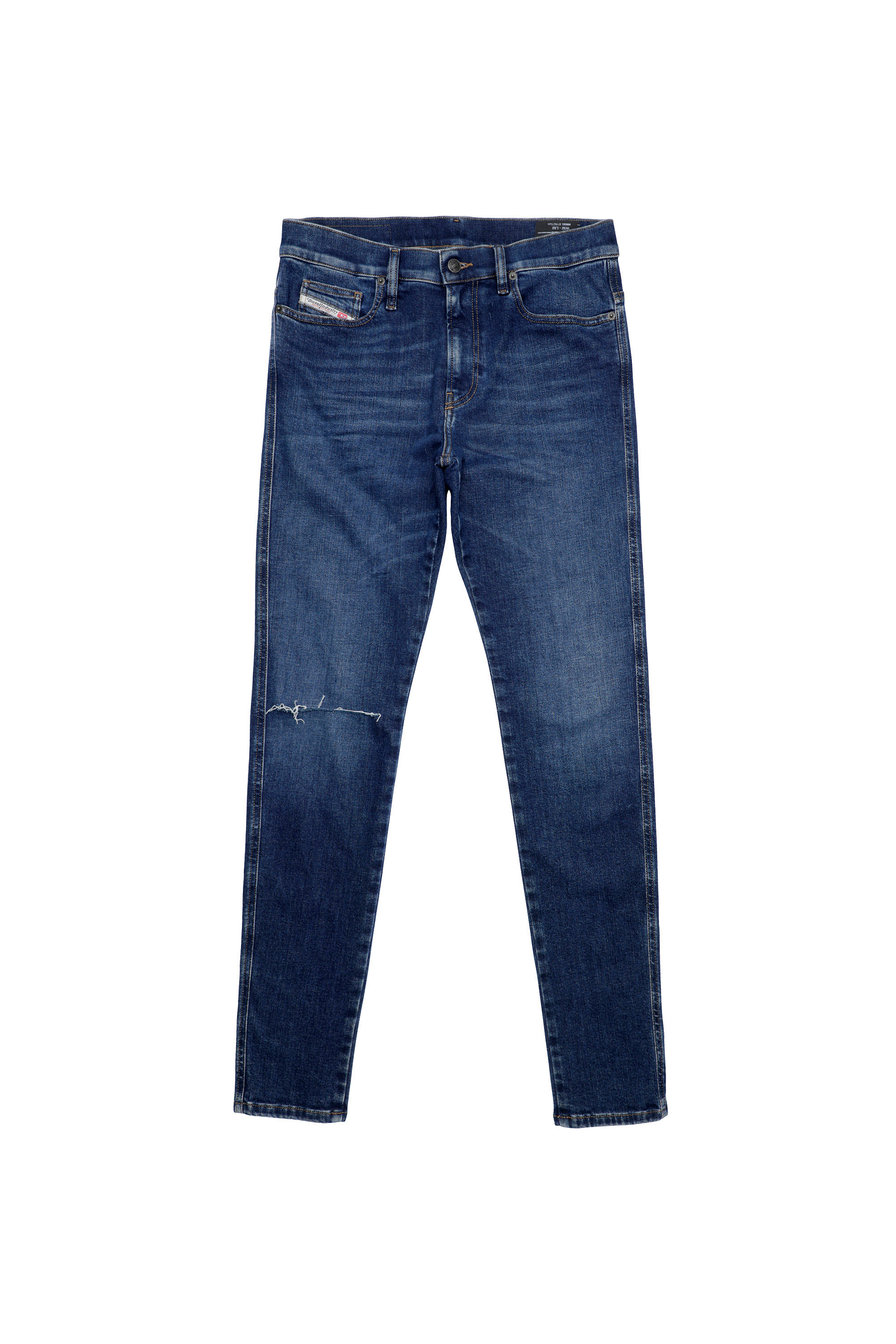 Diesel - D-Istort 09B31 Skinny Jeans, Bleu Foncé - Image 1