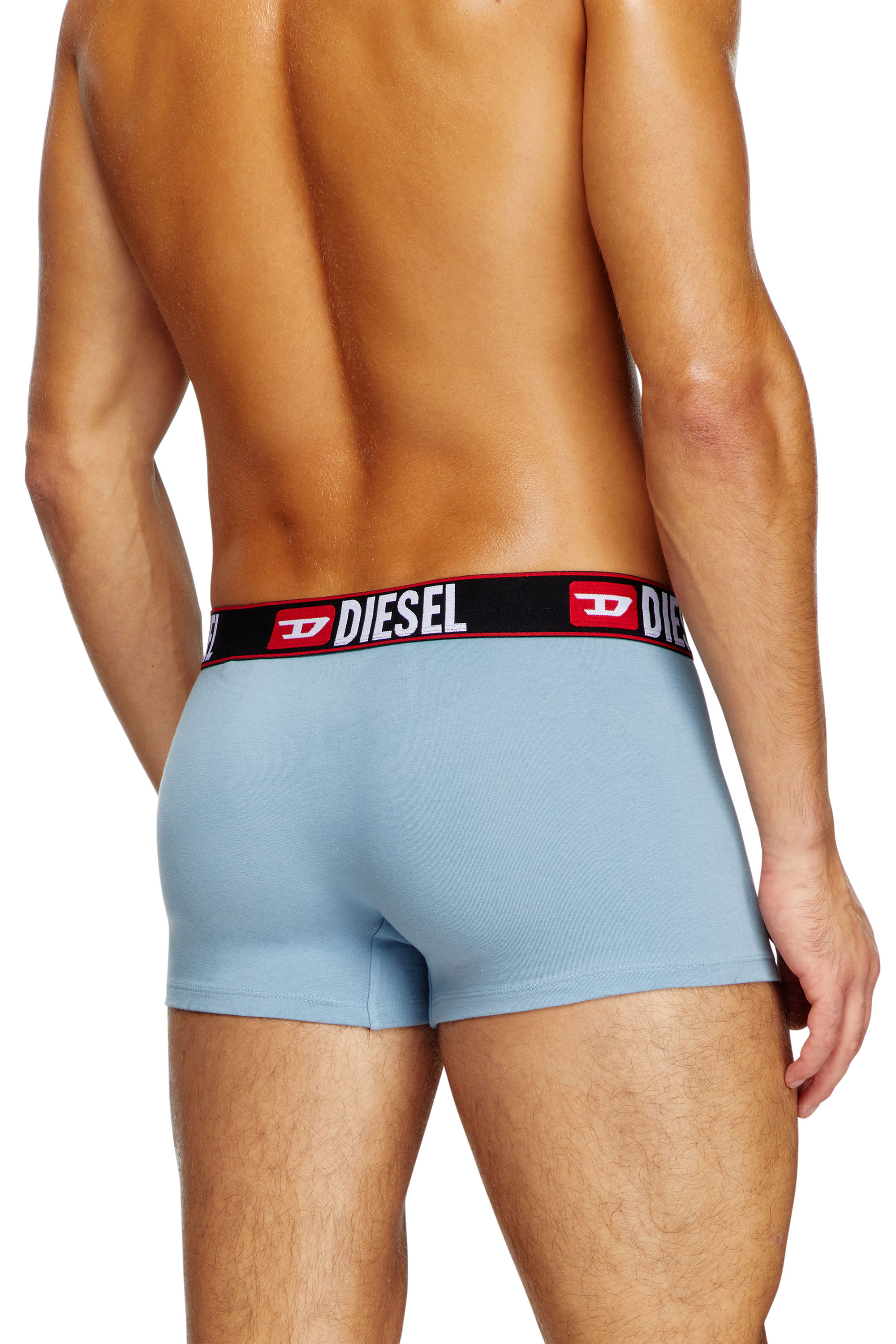 Diesel - UMBX-DAMIENTHREEPACK, Male's 3-pack of boxer briefs with cloudy motif in Blue - 3