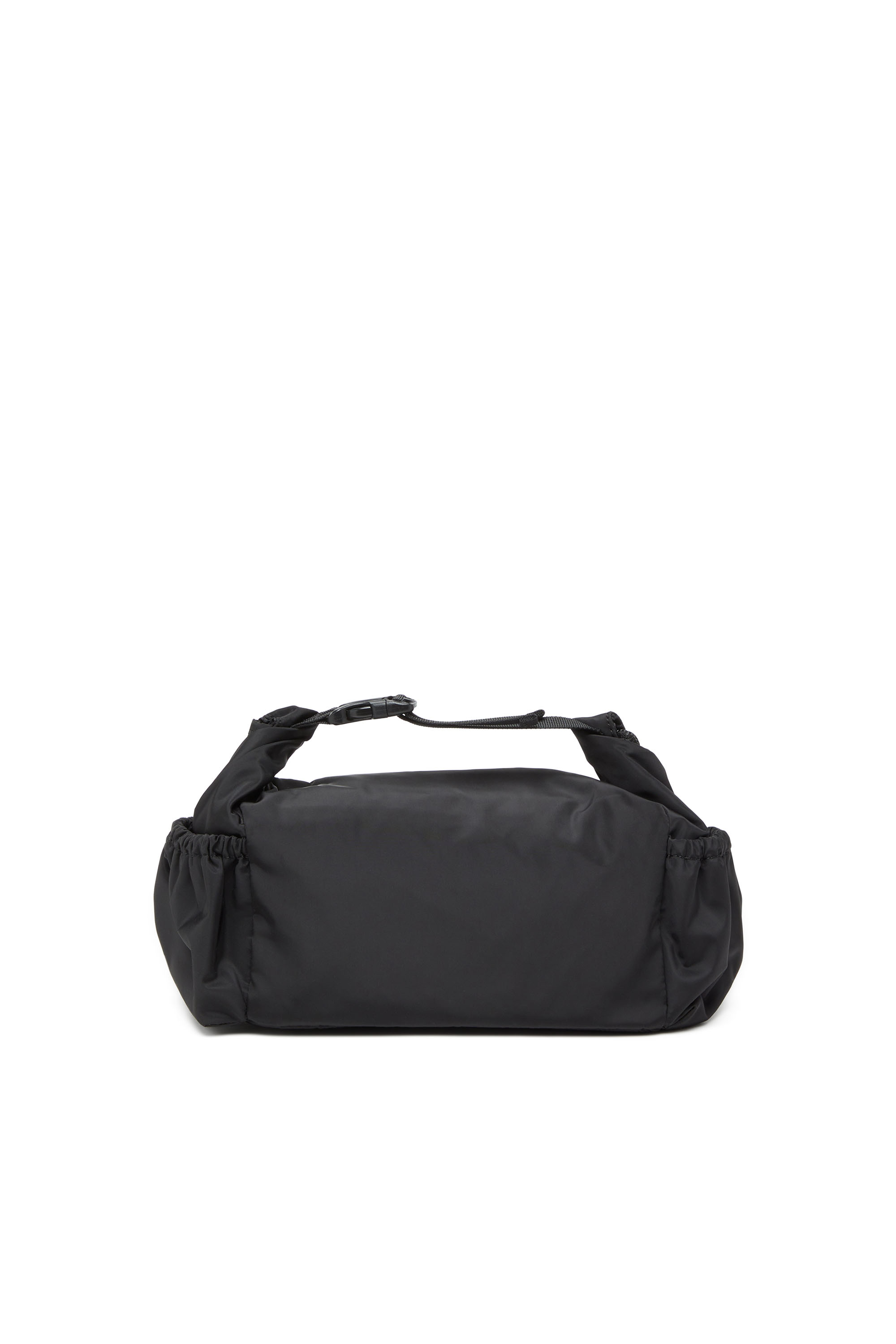 Diesel - DRAPE WASH BAG X, Trousse de toilette en nylon avec imprimé Oval D Mixte in Noir - 2