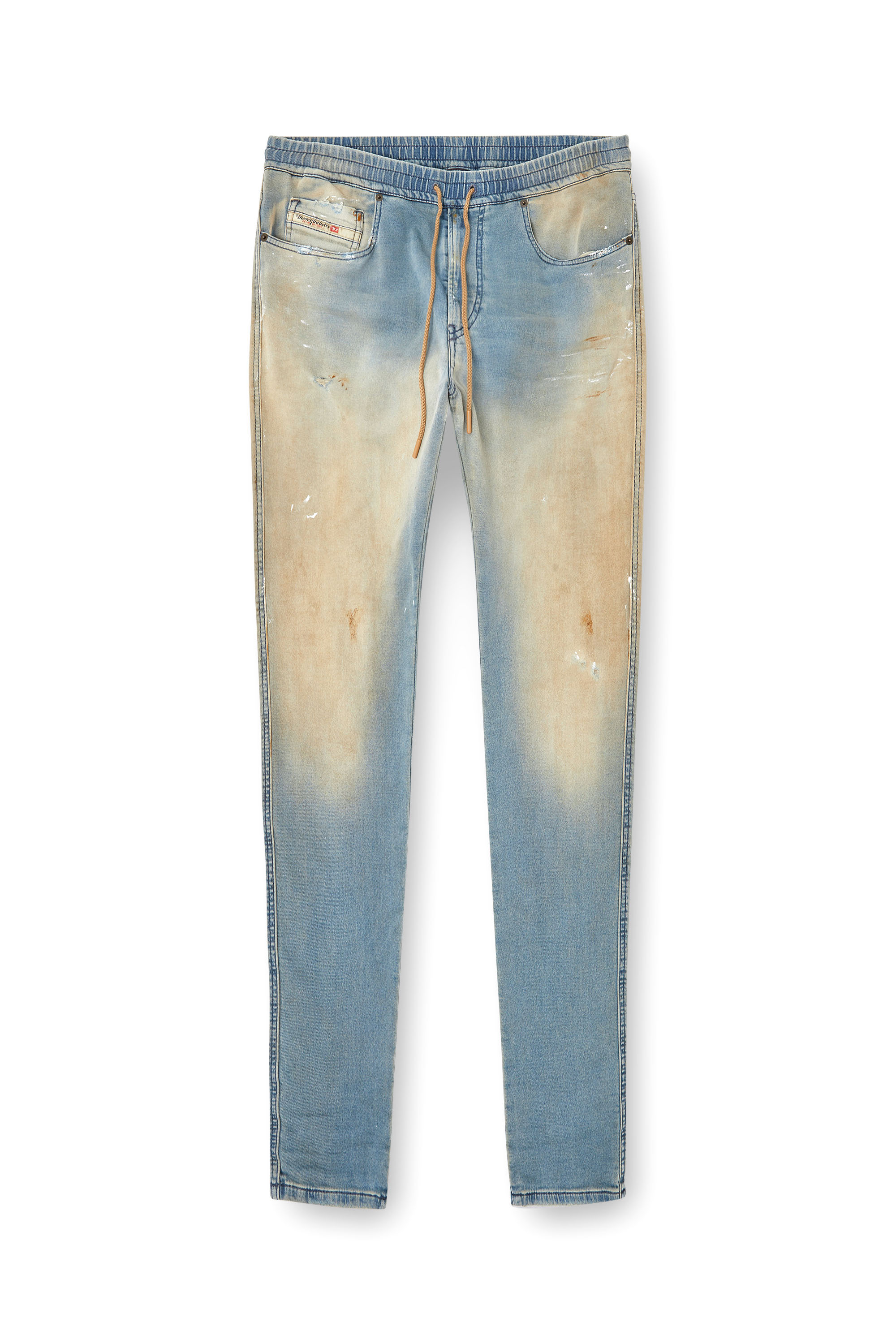 Diesel - Slim 2060 D-Strukt Joggjeans® 068QL Homme, Bleu Clair - Image 3