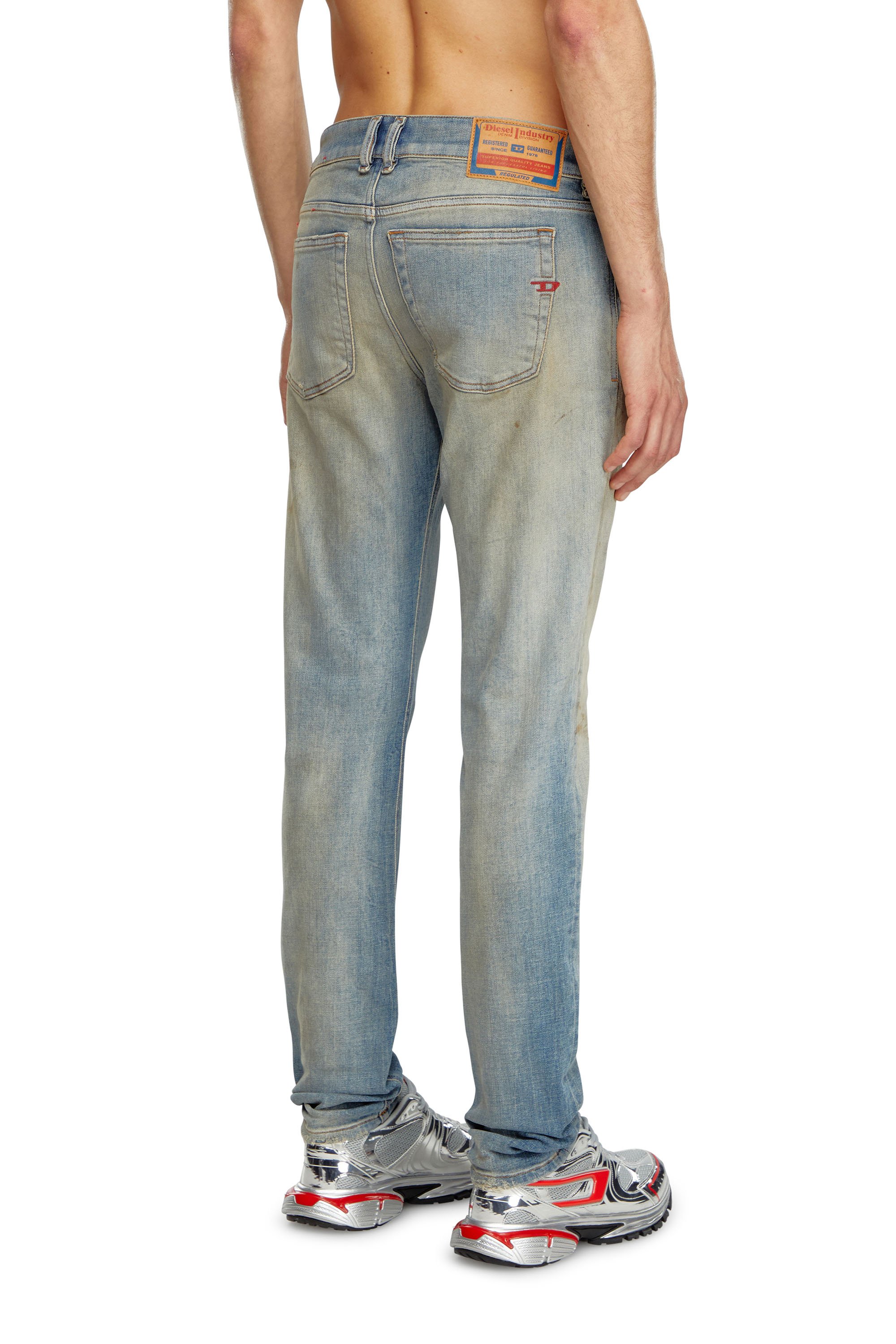 Diesel - Male Skinny Jeans 1979 Sleenker 09J25, Medium Blue - Image 4