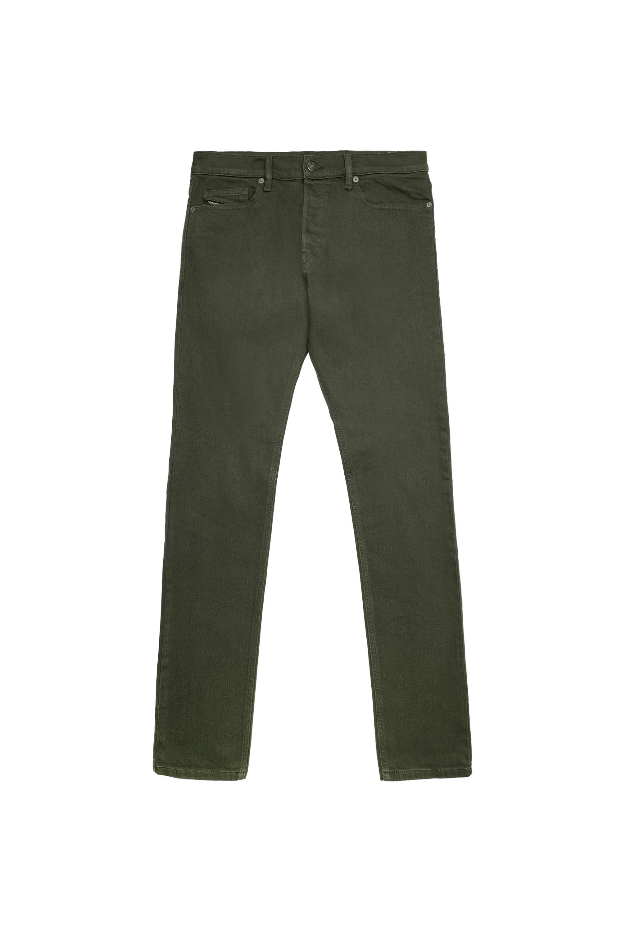 Diesel - D-Luster 009HA Slim Jeans, Military Green - Image 5