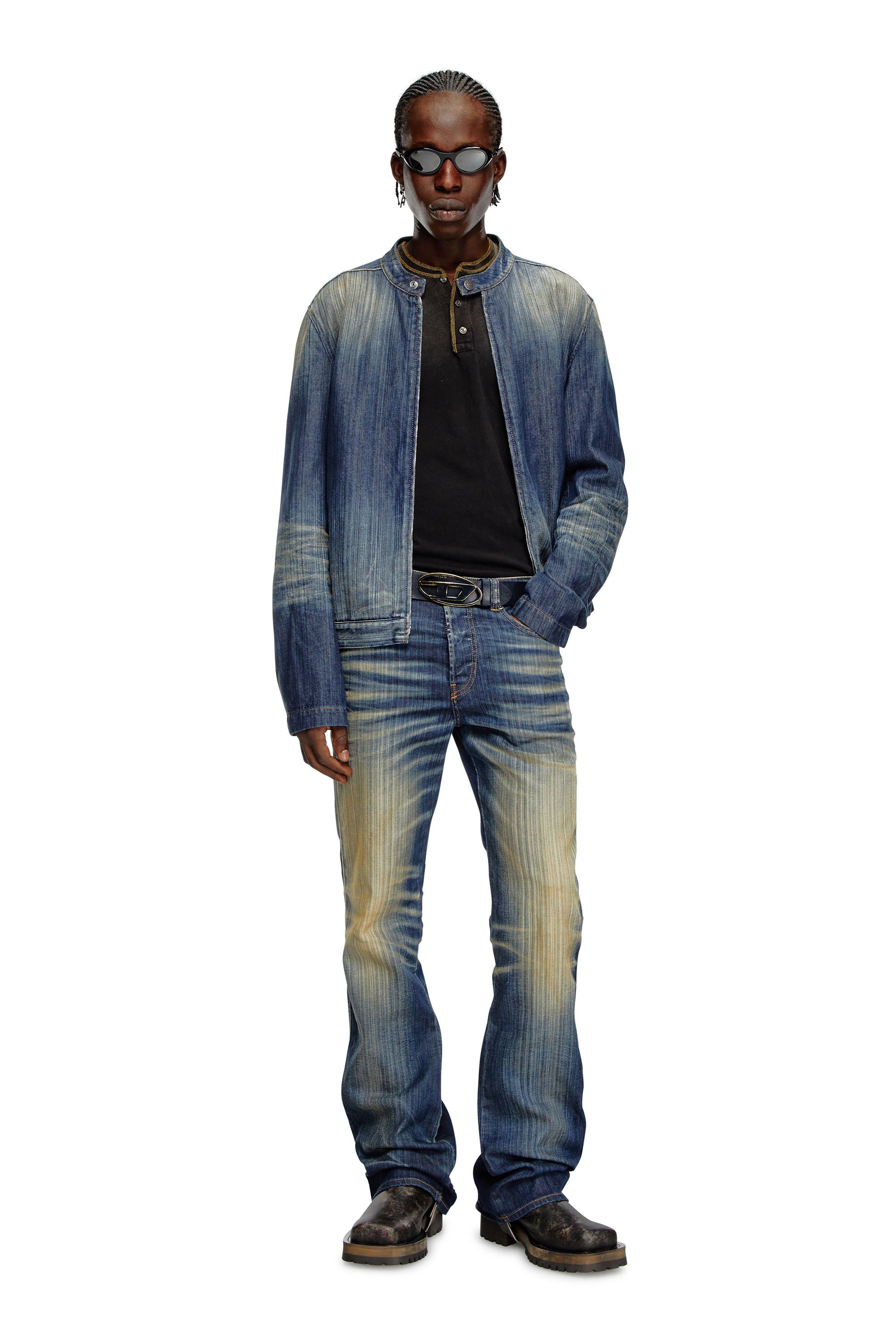 Diesel - Male Bootcut Jeans 1998 D-Buck 09J46, Dark Blue - Image 2