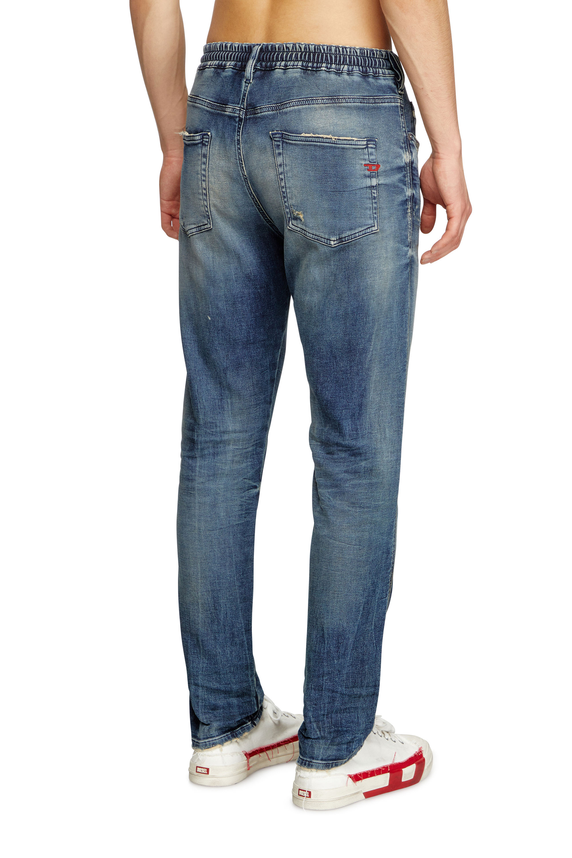 Diesel - Slim 2060 D-Strukt Joggjeans® 068PN Homme, Bleu moyen - Image 4