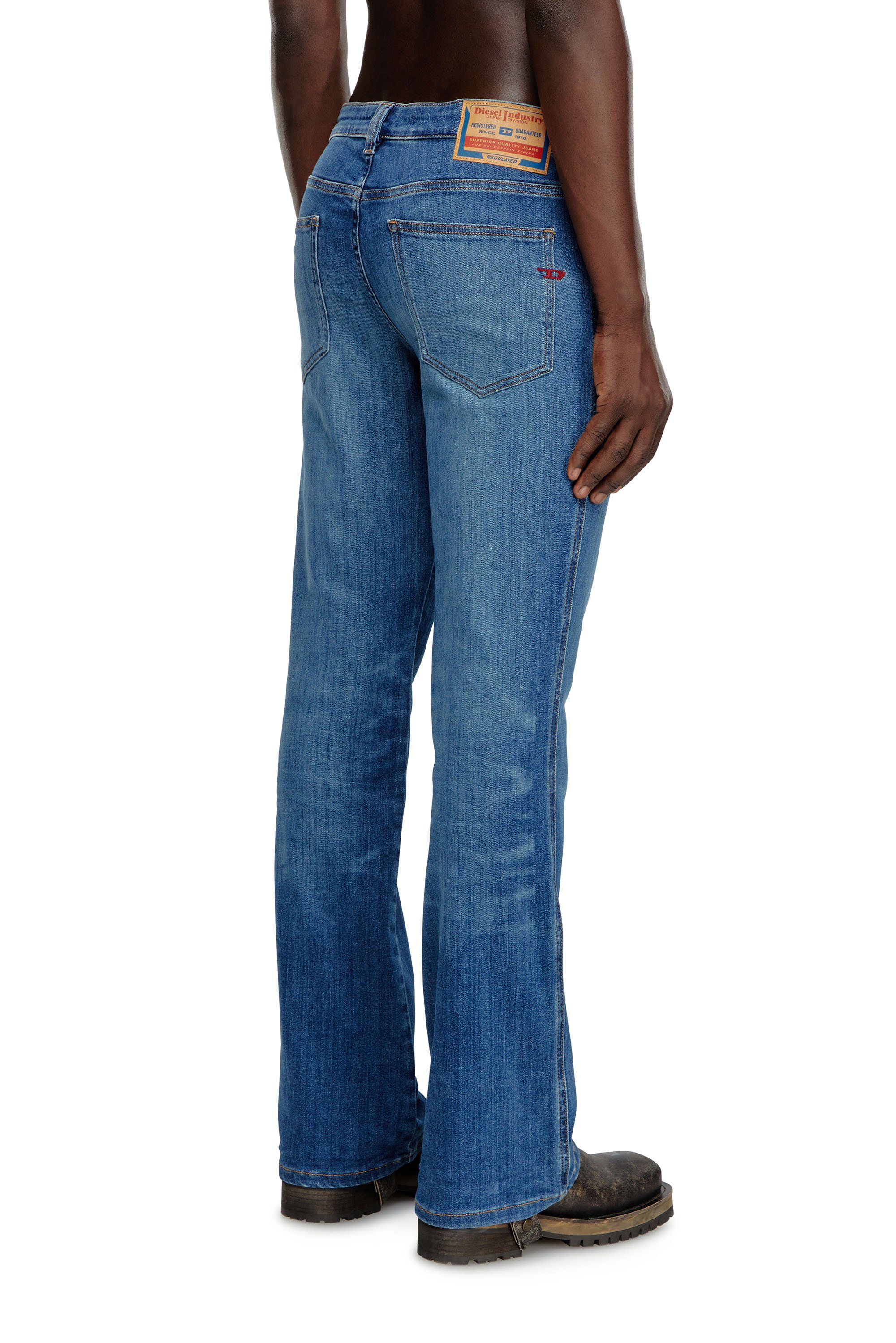 Diesel - Male Bootcut Jeans 1998 D-Buck 0GRDP, Medium Blue - Image 4