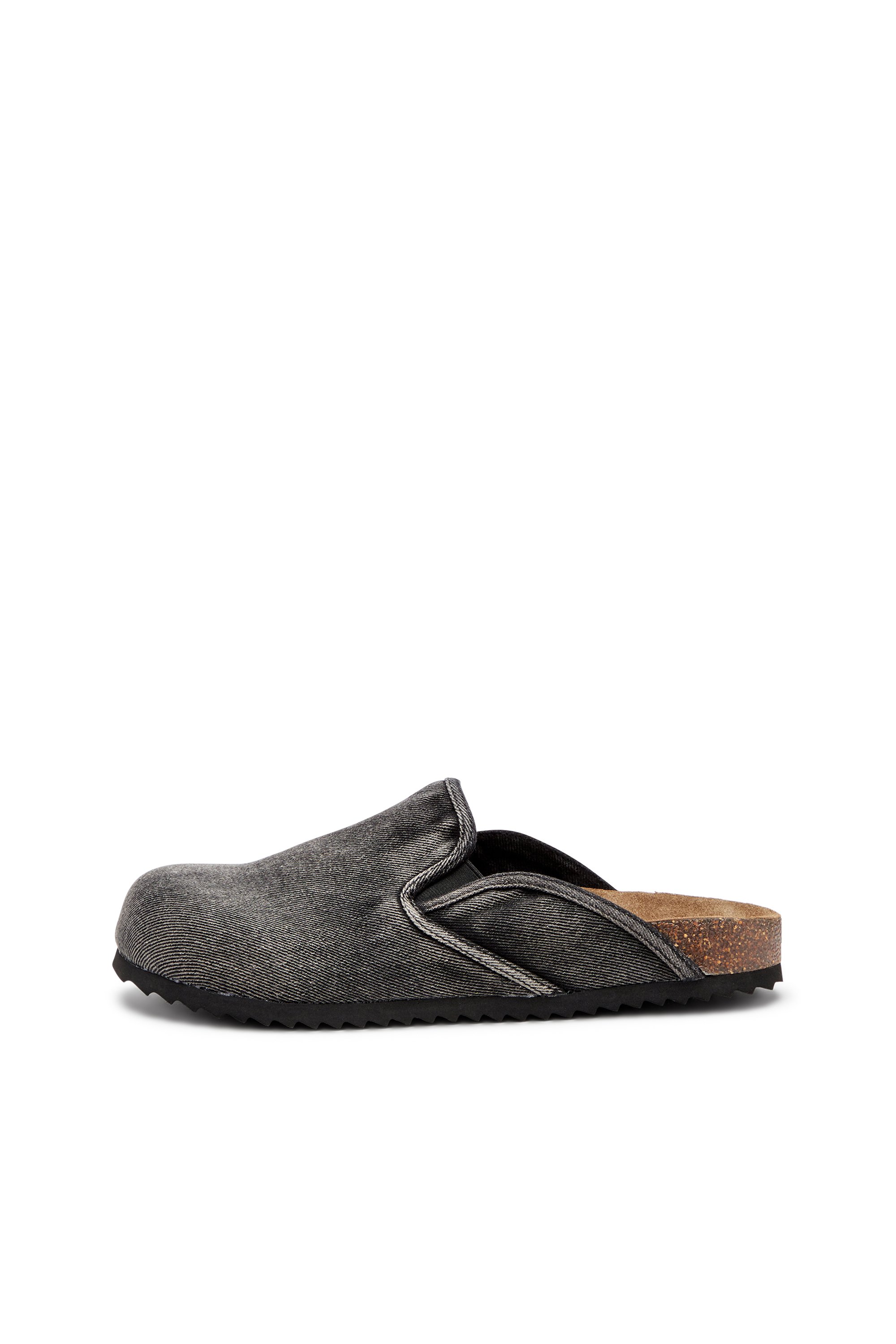 Diesel - D-WOODSTOCK SLIP-ON, Mules en denim Homme in Noir - 7