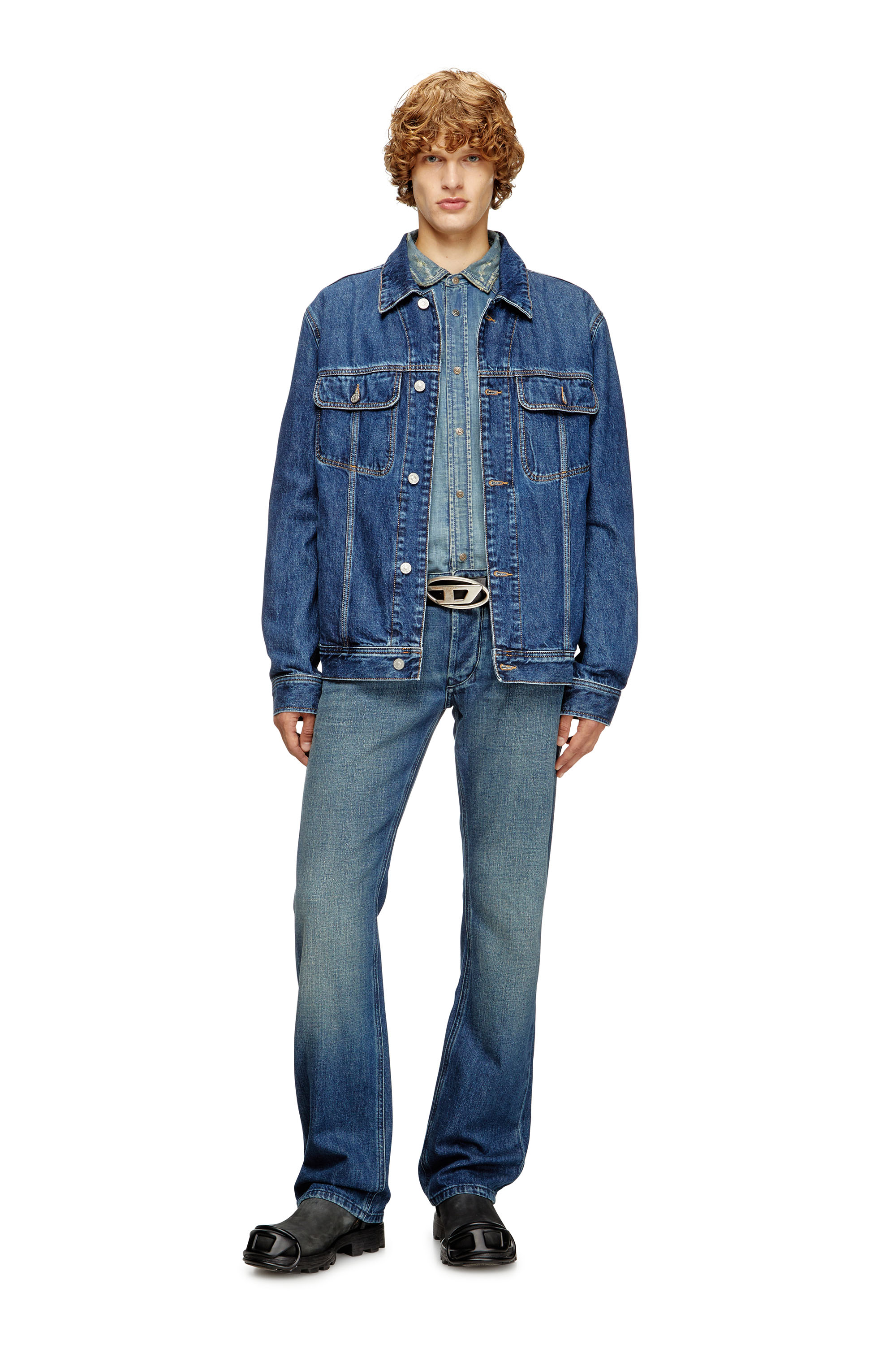 Diesel - Male's Regular Jeans 1985 Larkee 0DBDS, Dark Blue - 2