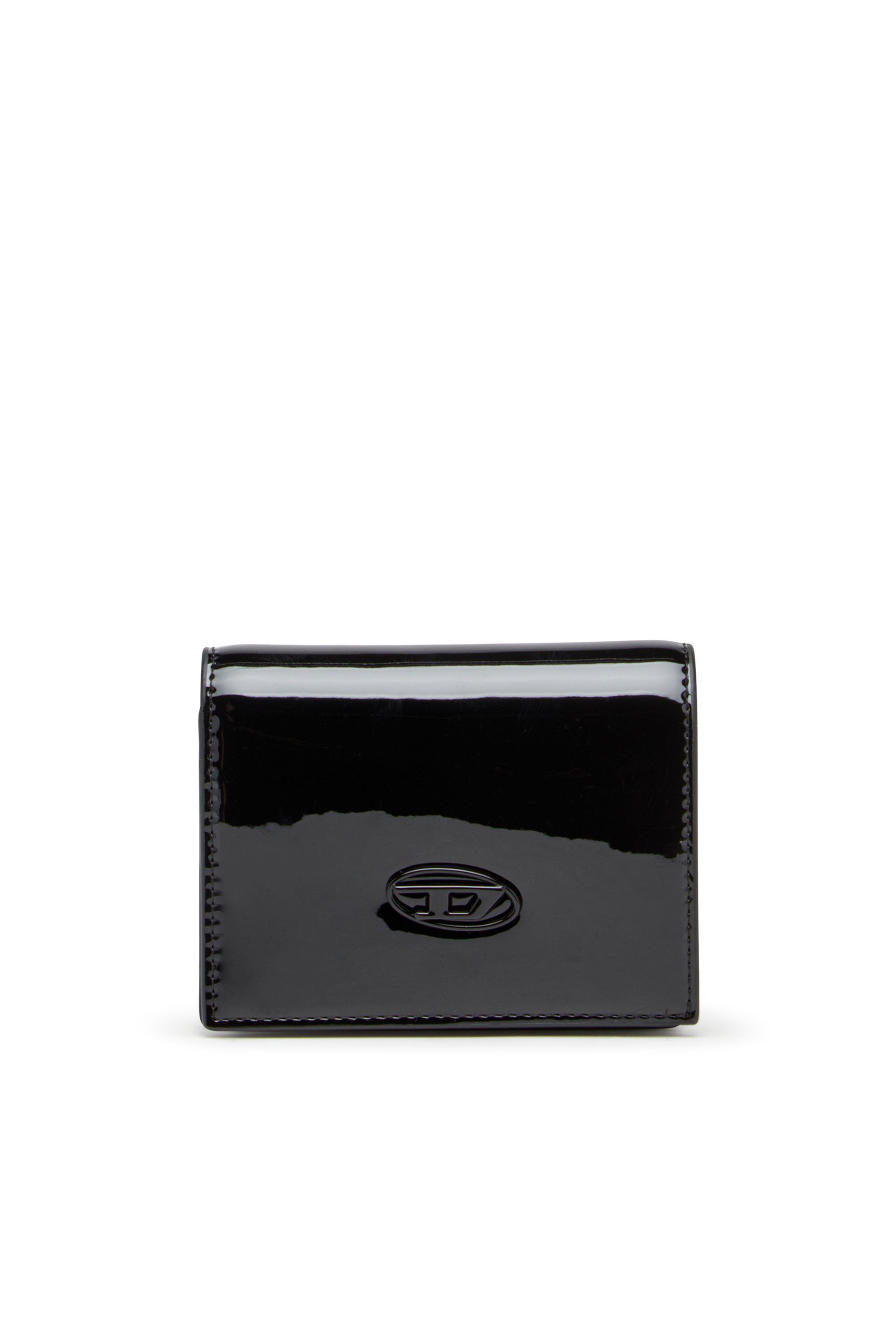 Diesel - PLAY BI FOLD III, Female's Wallet in glossy PU in Black - 1