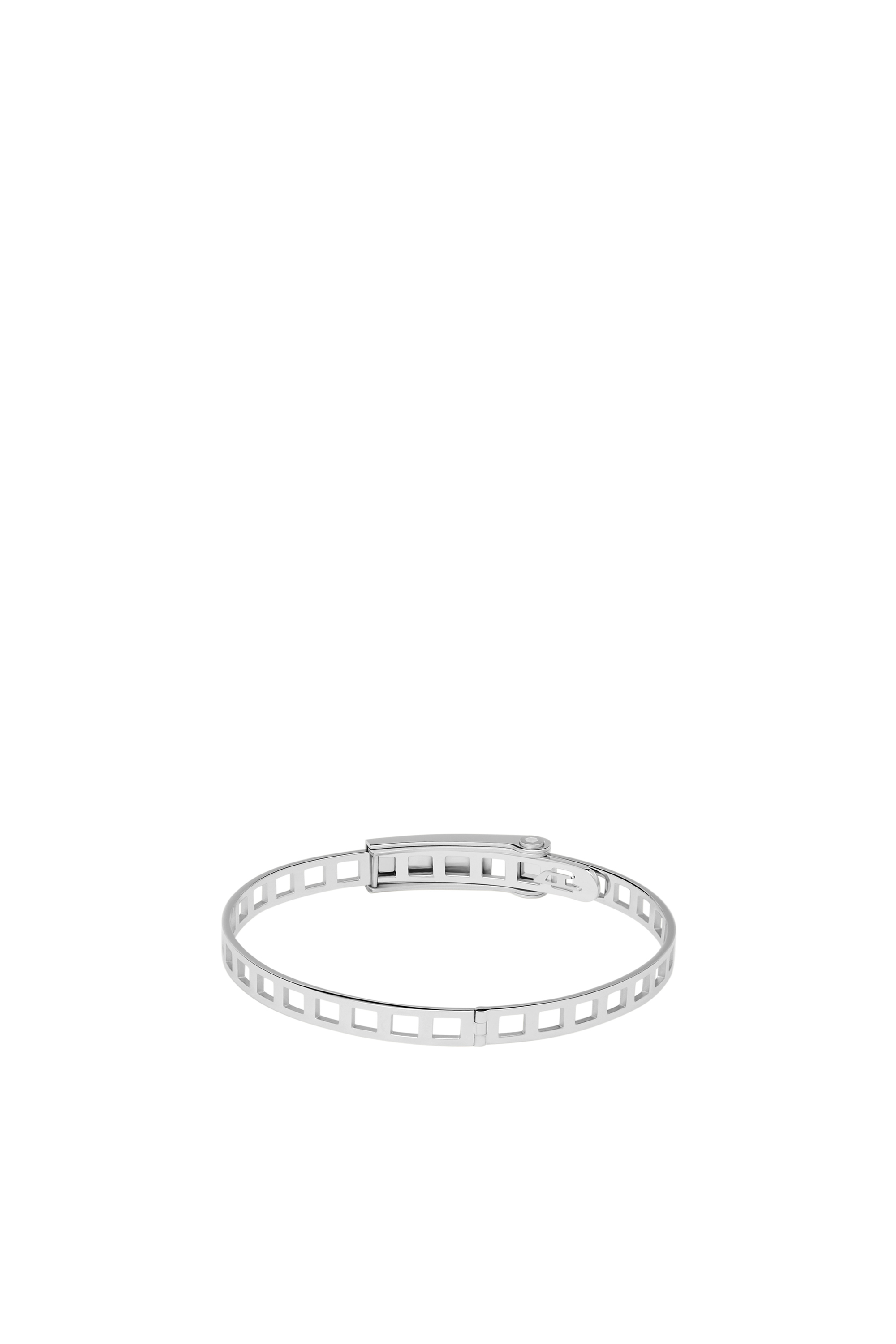 Diesel - DX1356, Unisex Stainless steel stack bracelet in Silver - Image 2