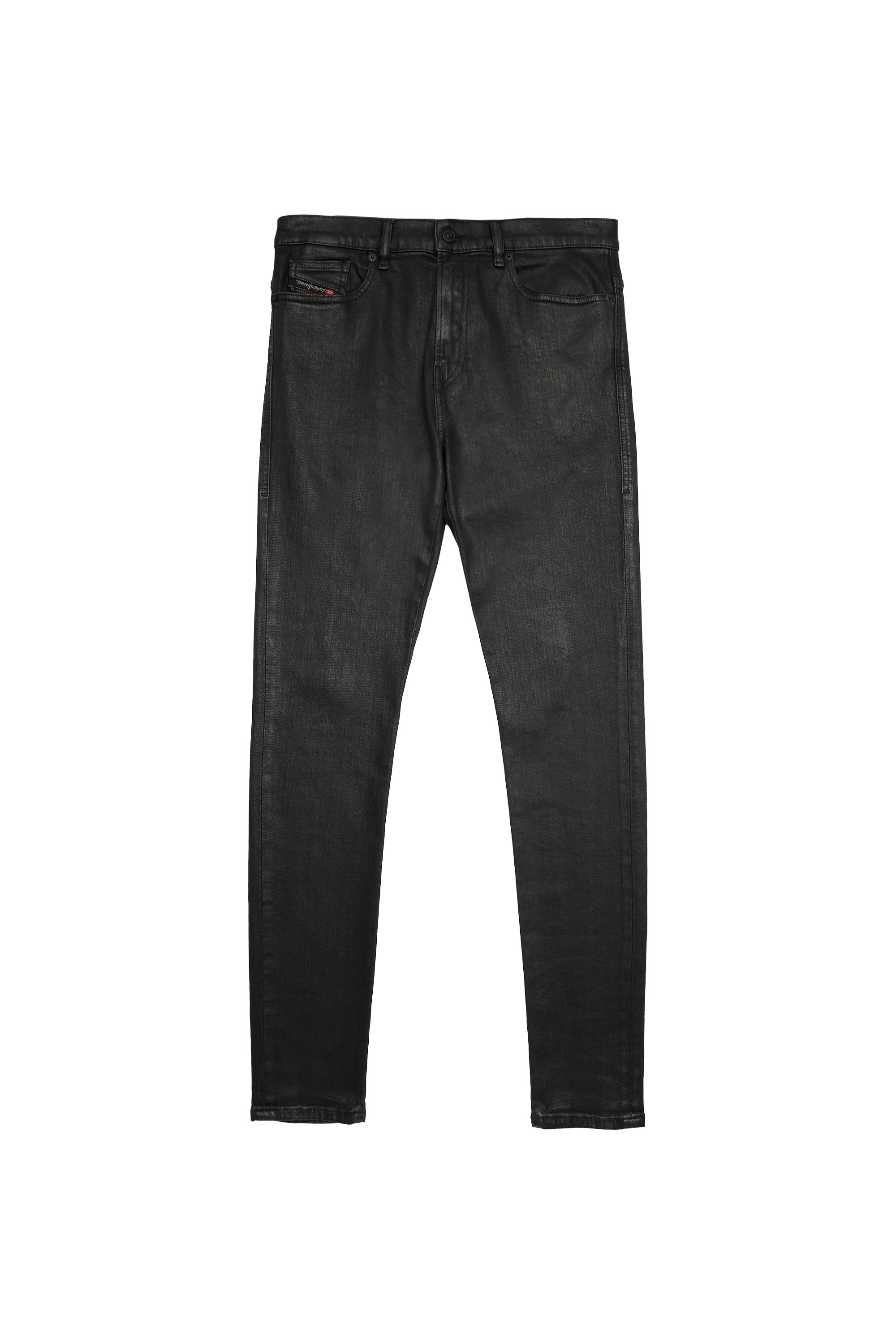 Diesel - D-Amny 009ID Skinny Jeans, Noir/Gris foncé - Image 6