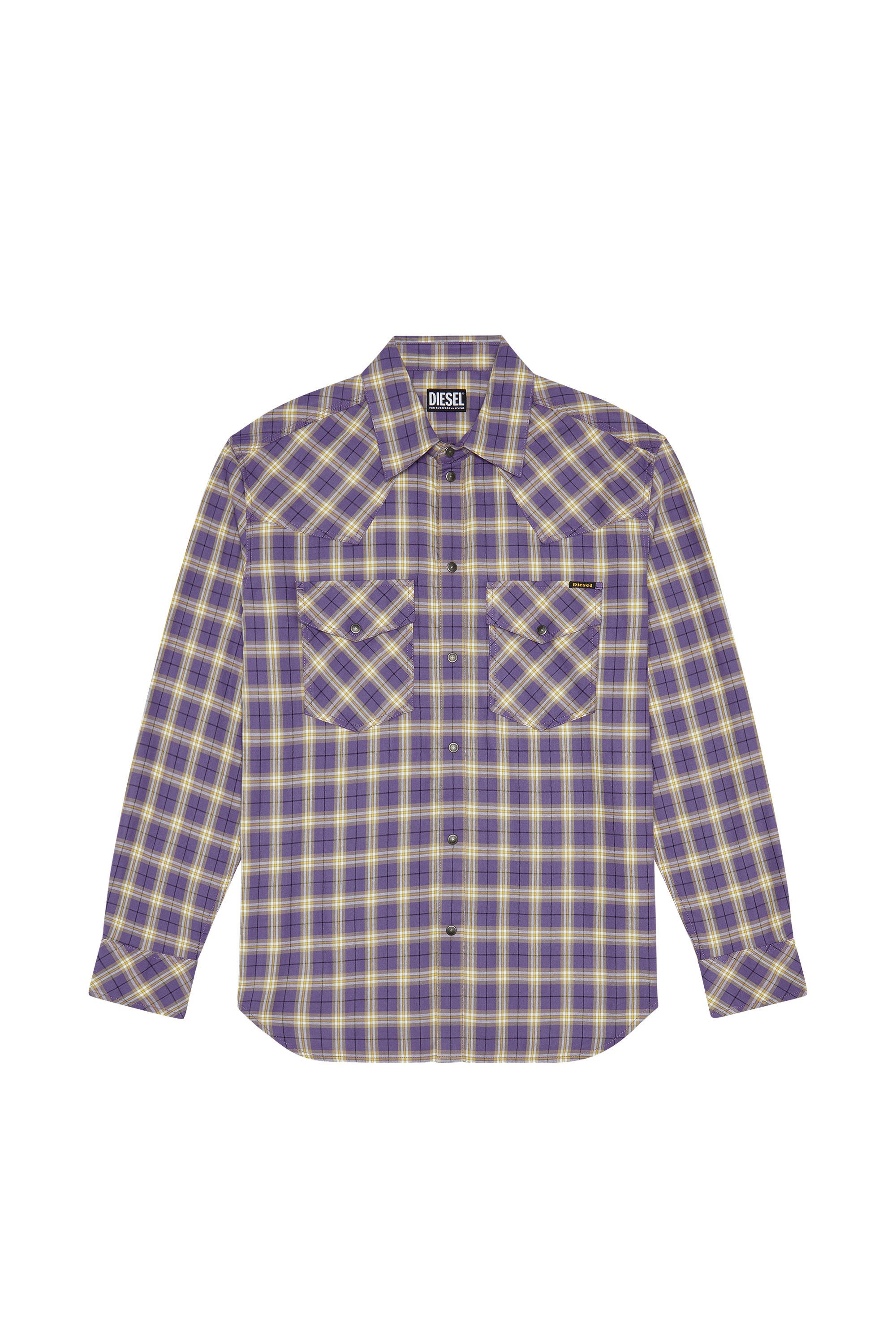 Diesel - S-OCEAN-CHECK-NW, Dark Violet - Image 6
