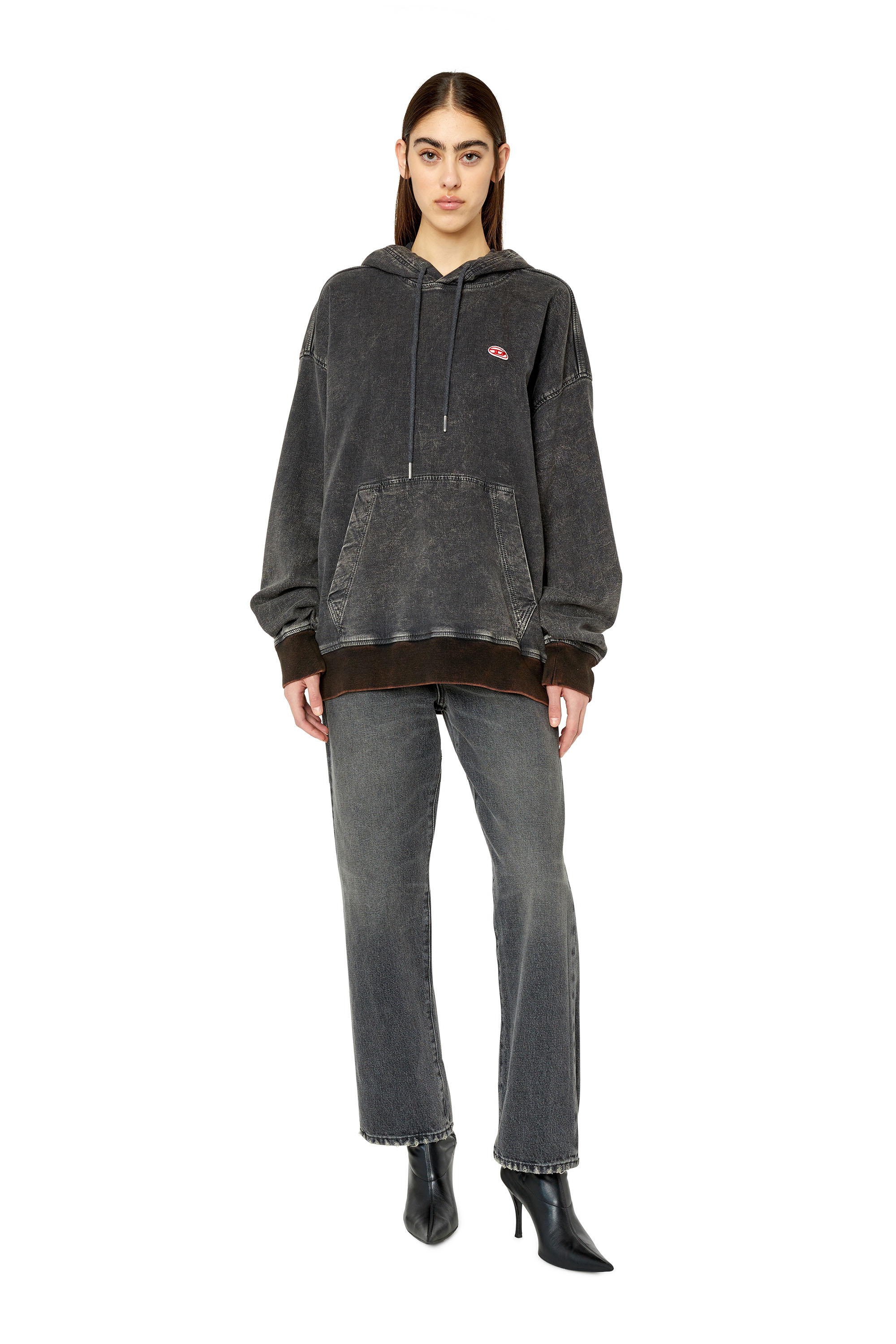 1999 D-Reggy 007K8 Straight Jeans, Black/Dark Grey Diesel - 1999 D-Reggy 007K8 Straight Jeans, Black/Dark Grey - Image 1