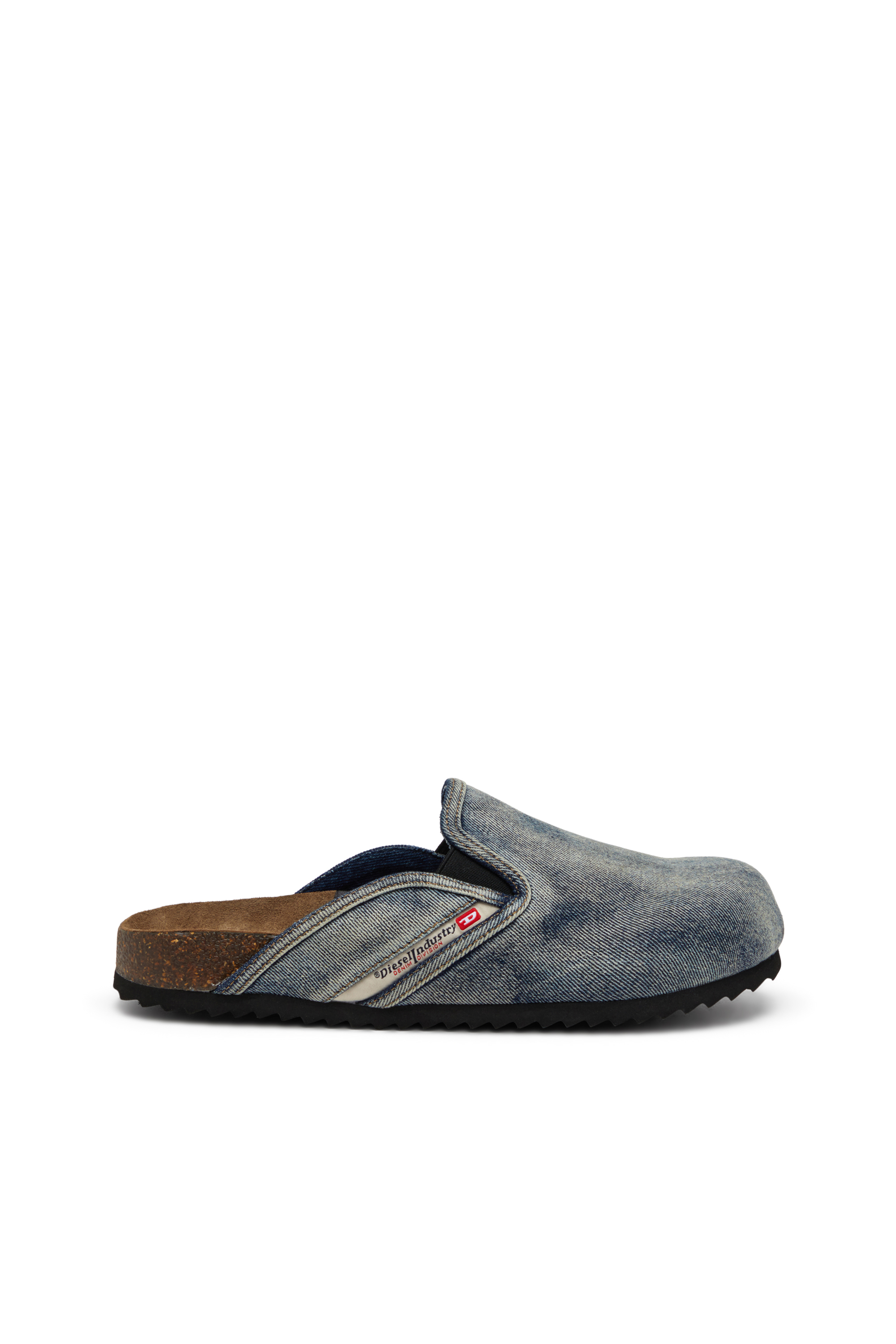 Diesel - D-WOODSTOCK SLIP-ON, Mules en denim Homme in Bleu - 1