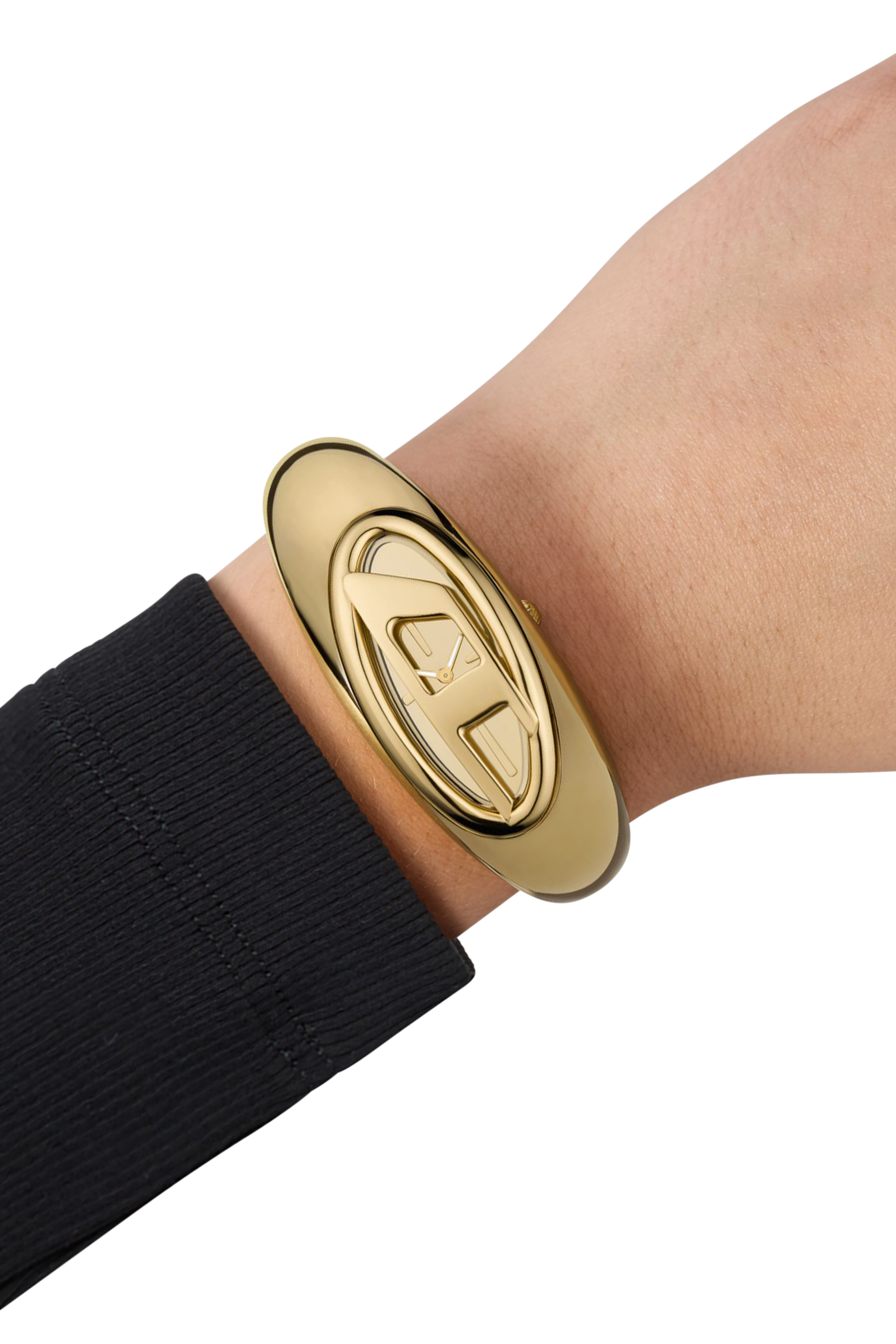 Diesel - DZ5608 WATCH, Female's Wonder-D Two-Hand Gold-Tone Stainless Steel Watch in Gold - 4