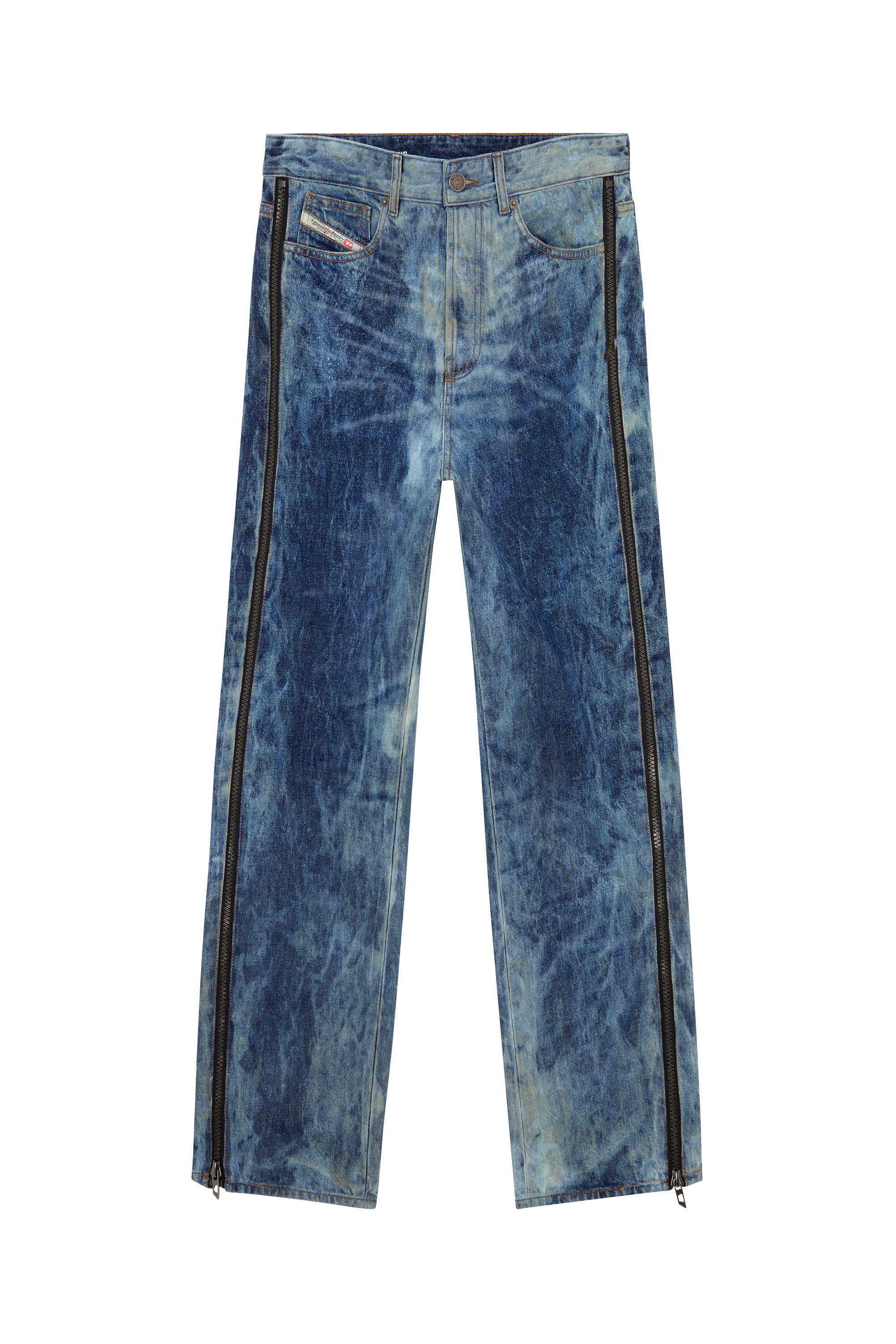 Diesel - Straight Jeans D-Rise 0PGAX, Medium Blue - Image 3