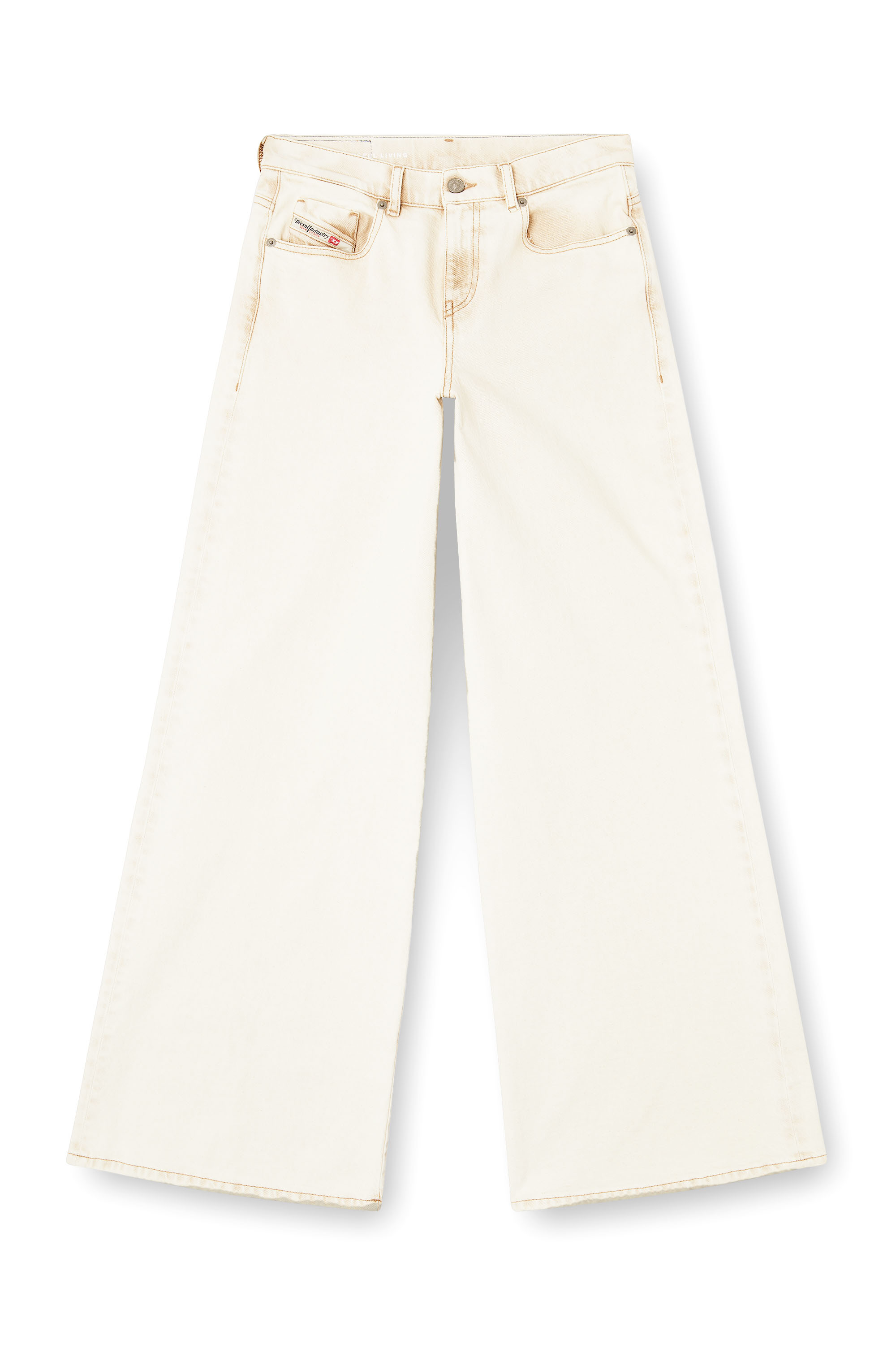 Diesel - Female's Flare Jeans 1978 D-Akemi 09M70, White - 3