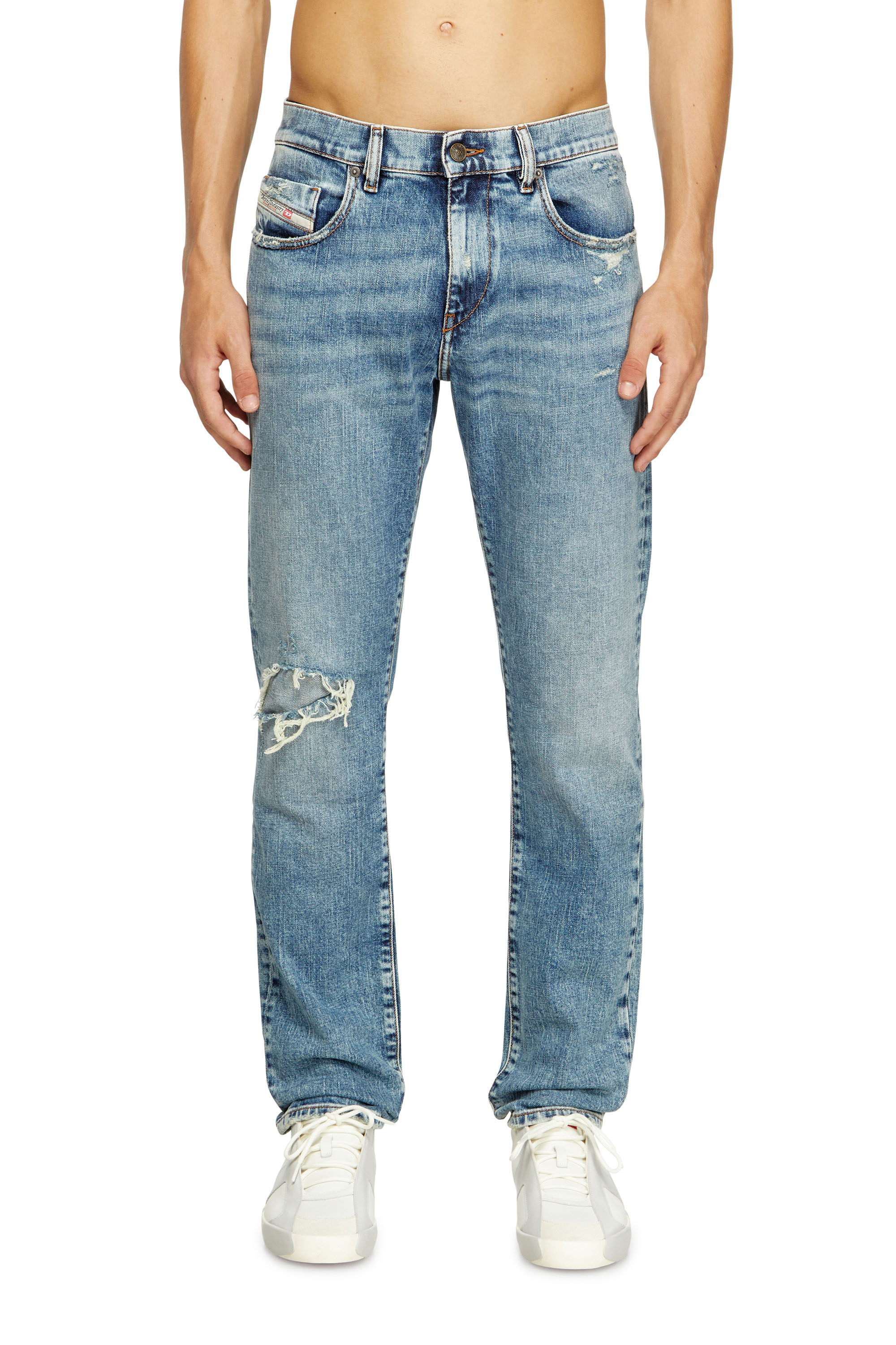 Diesel - Male's Slim Jeans 2019 D-Strukt 09L34, Light Blue - 1