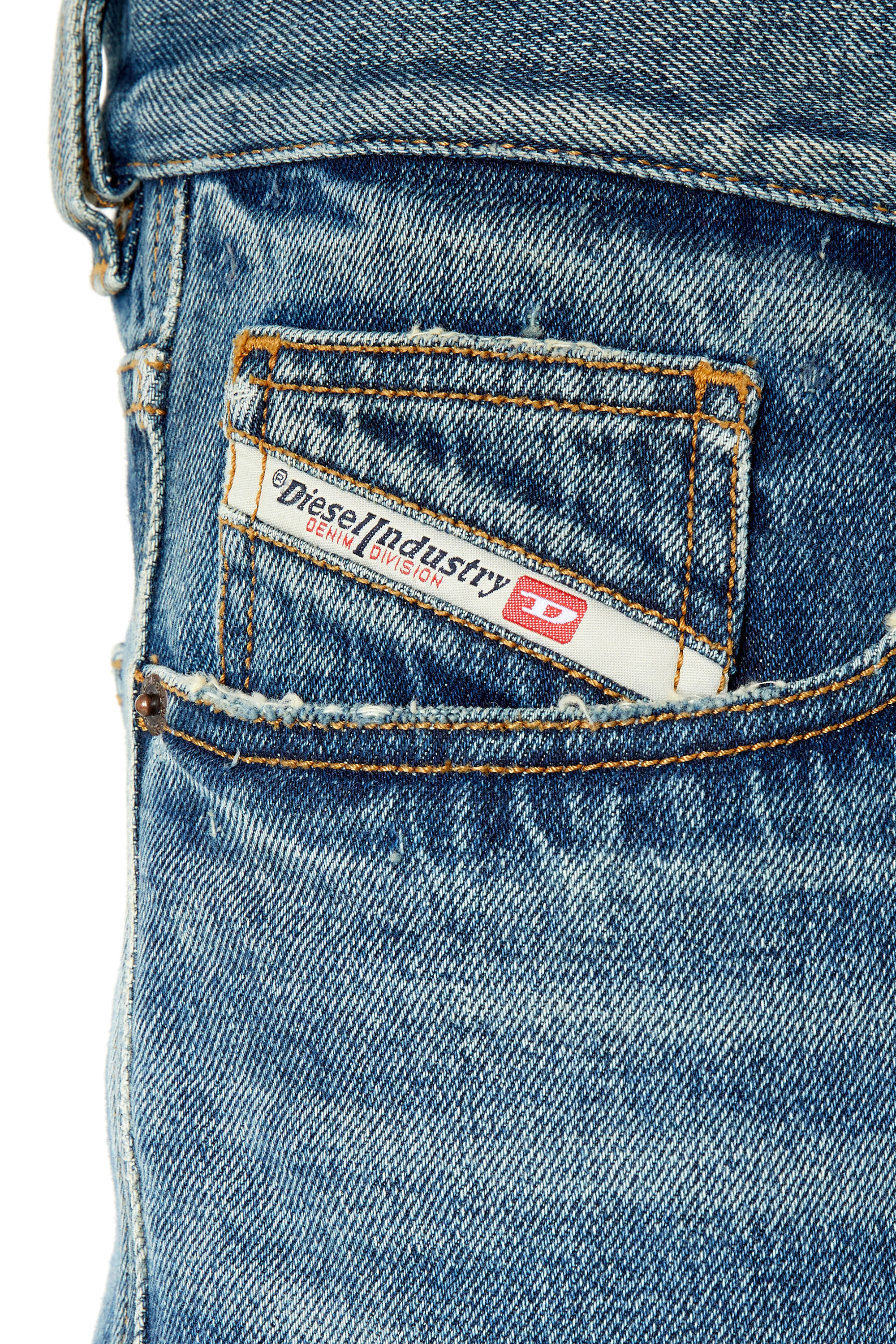 Diesel - 2010 D-Macs 09F02 Straight Jeans, Medium Blue - Image 3