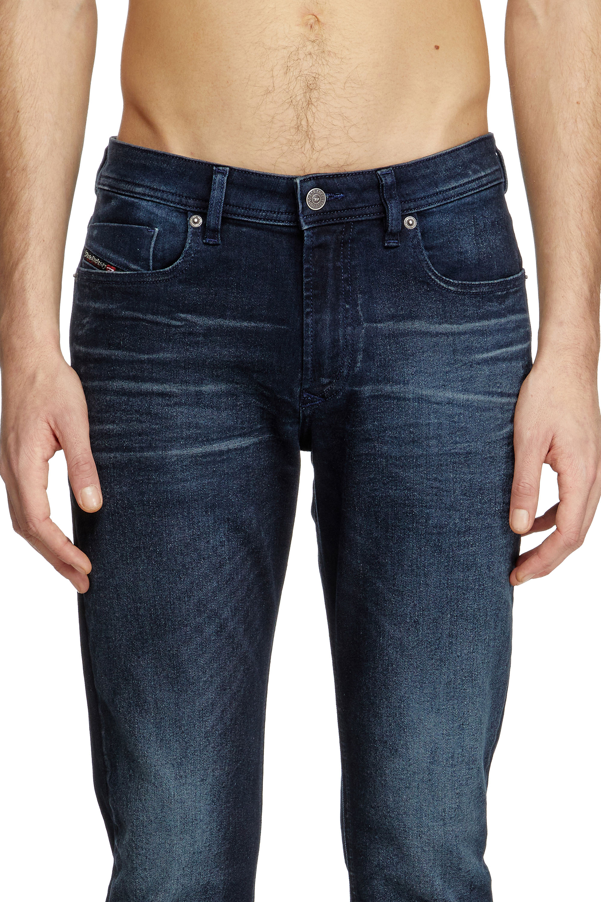 Diesel - Skinny Jeans 1979 Sleenker 0BMBU Homme, Bleu Foncé - Image 5