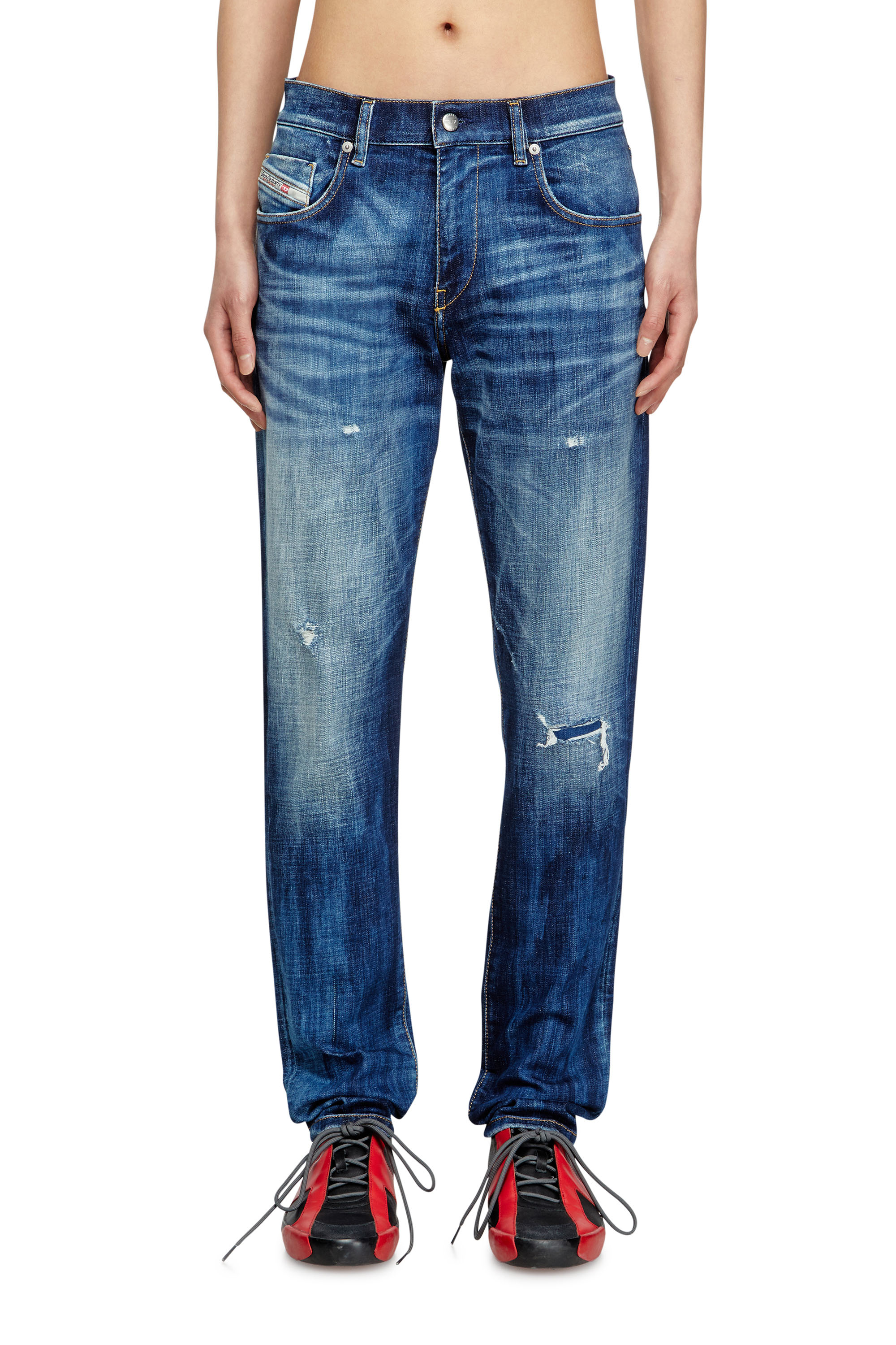Diesel - Male's Slim Jeans 2019 D-Strukt 09M17, Dark Blue - 1