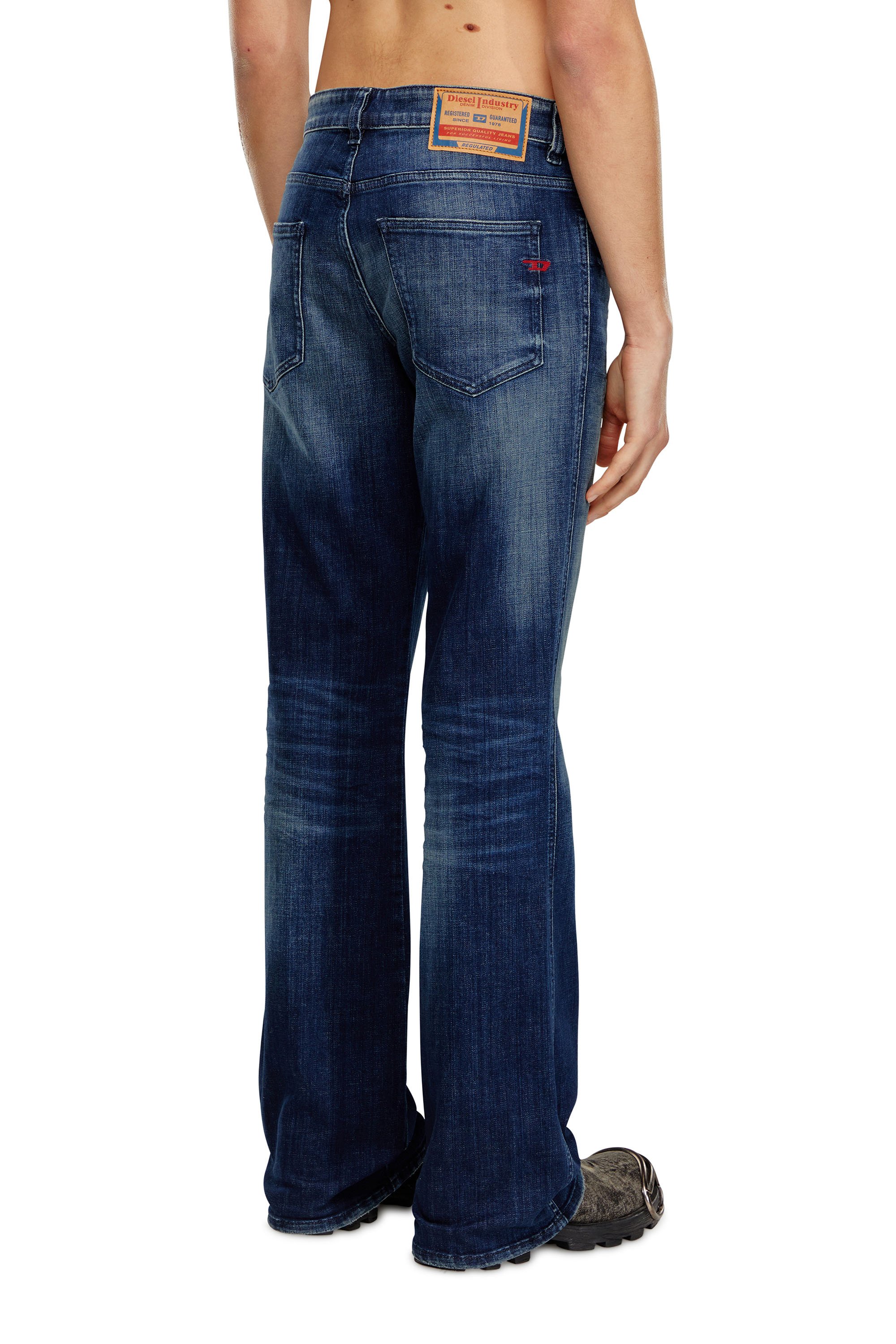 Diesel - Male Bootcut Jeans 1998 D-Buck 09H35, Dark Blue - Image 3