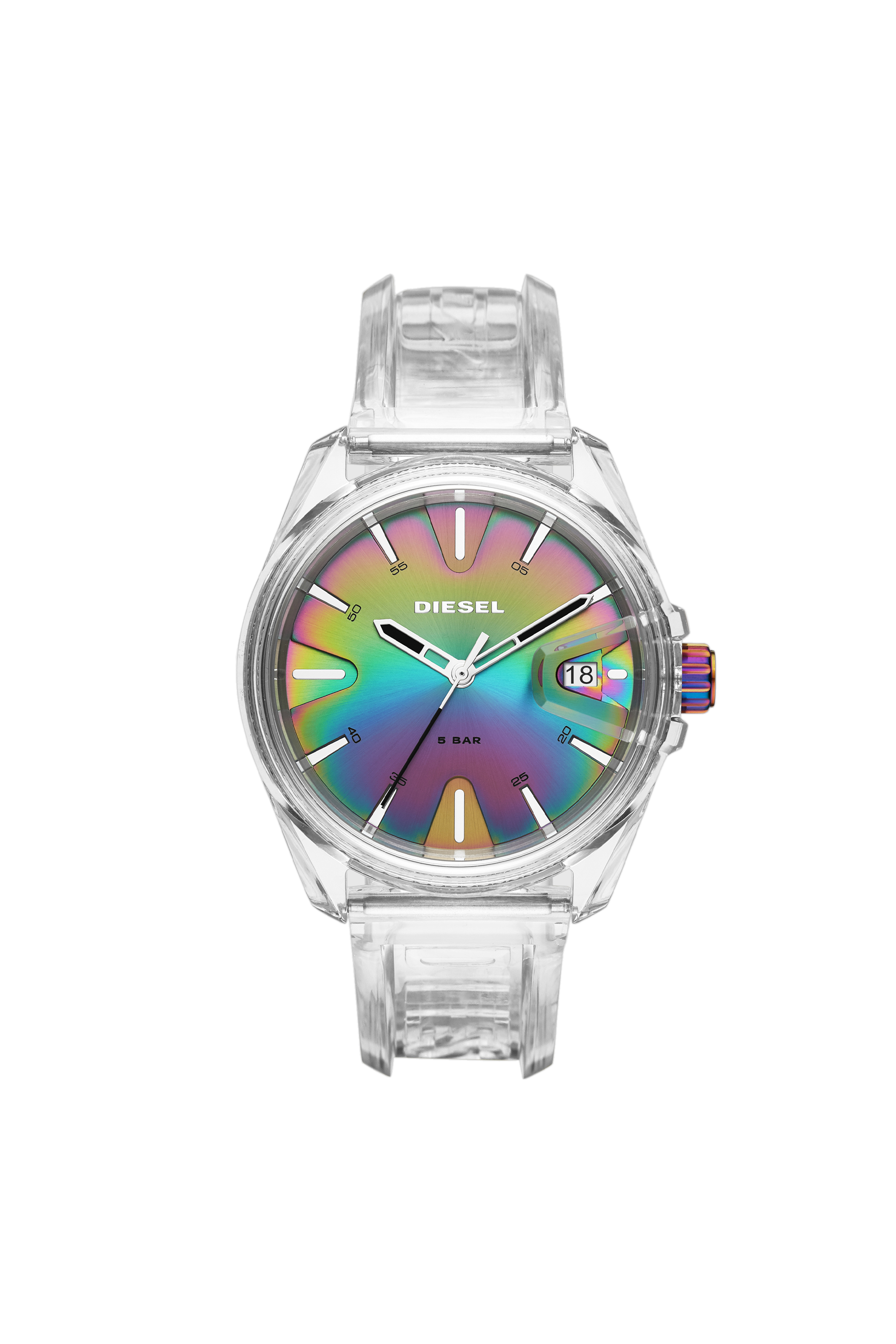 Diesel watch transparent new arrivals