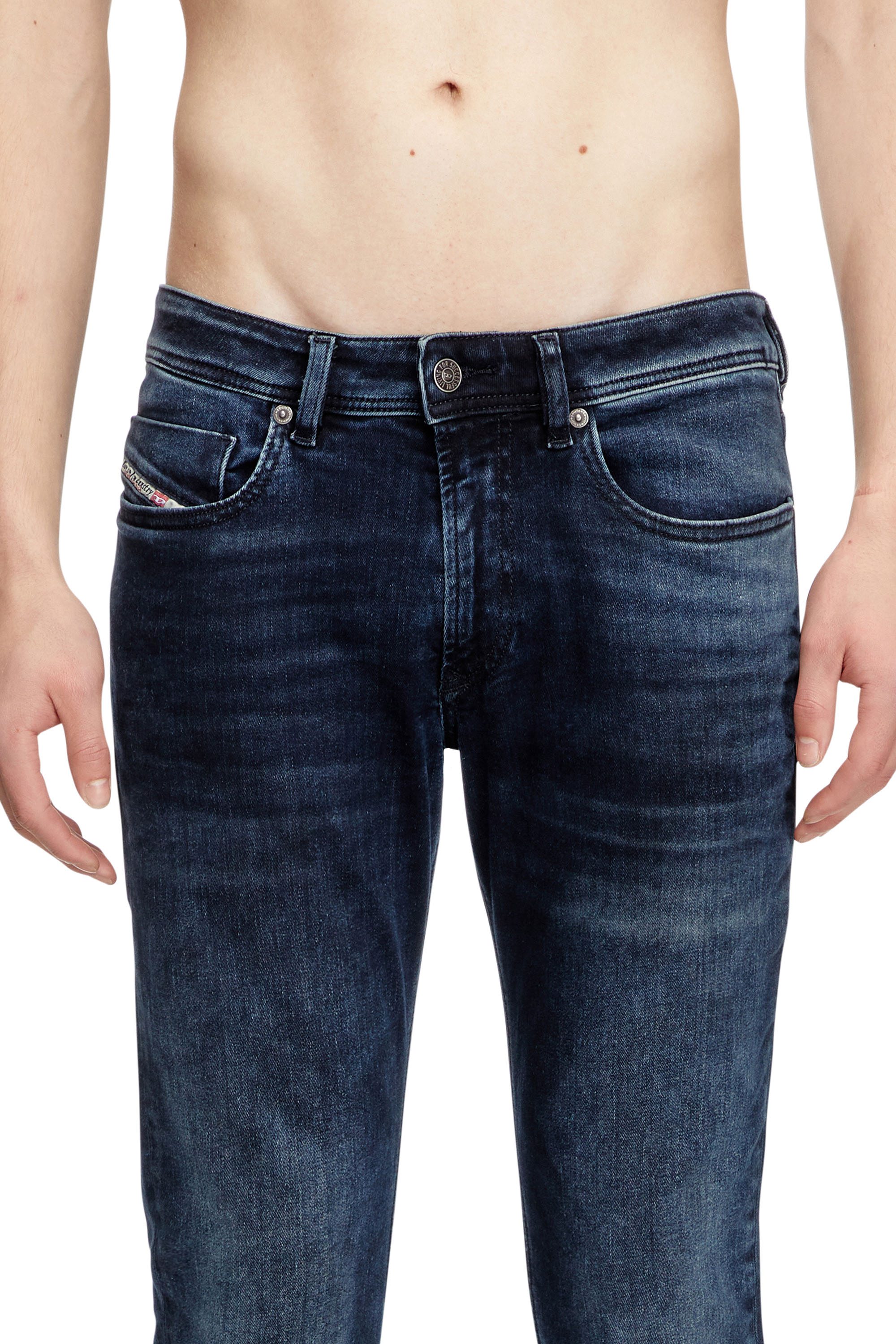 Diesel - Male's Skinny Jeans 1979 Sleenker 0ENAR, Dark Blue - 5