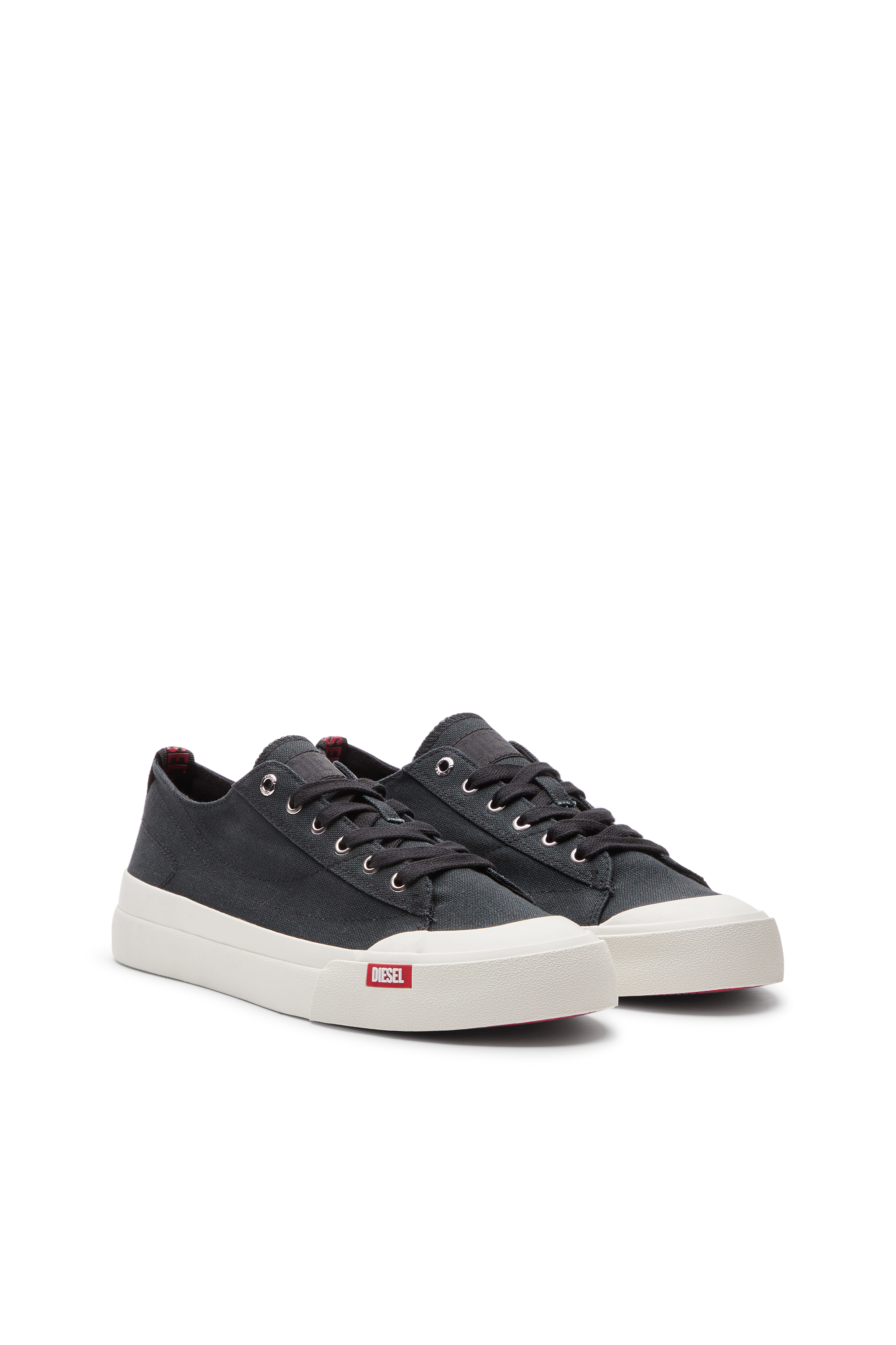 Diesel - S-ATHOS LOW, S-Athos Low-Sneakers en toile Homme in Noir - 2