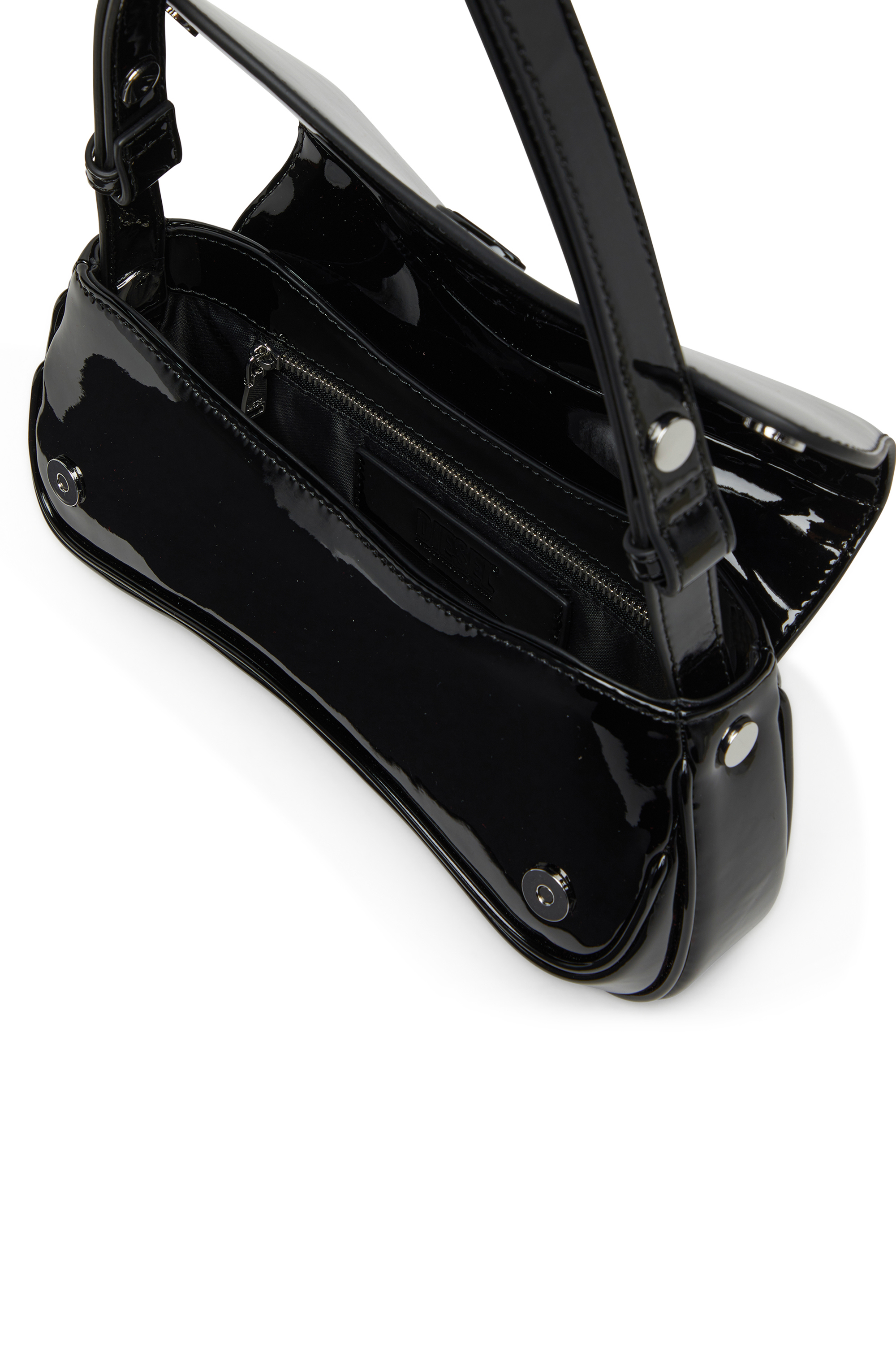 Diesel - PLAY CLUTCH, Female's Play-Clutch in glossy PU in Black - 4